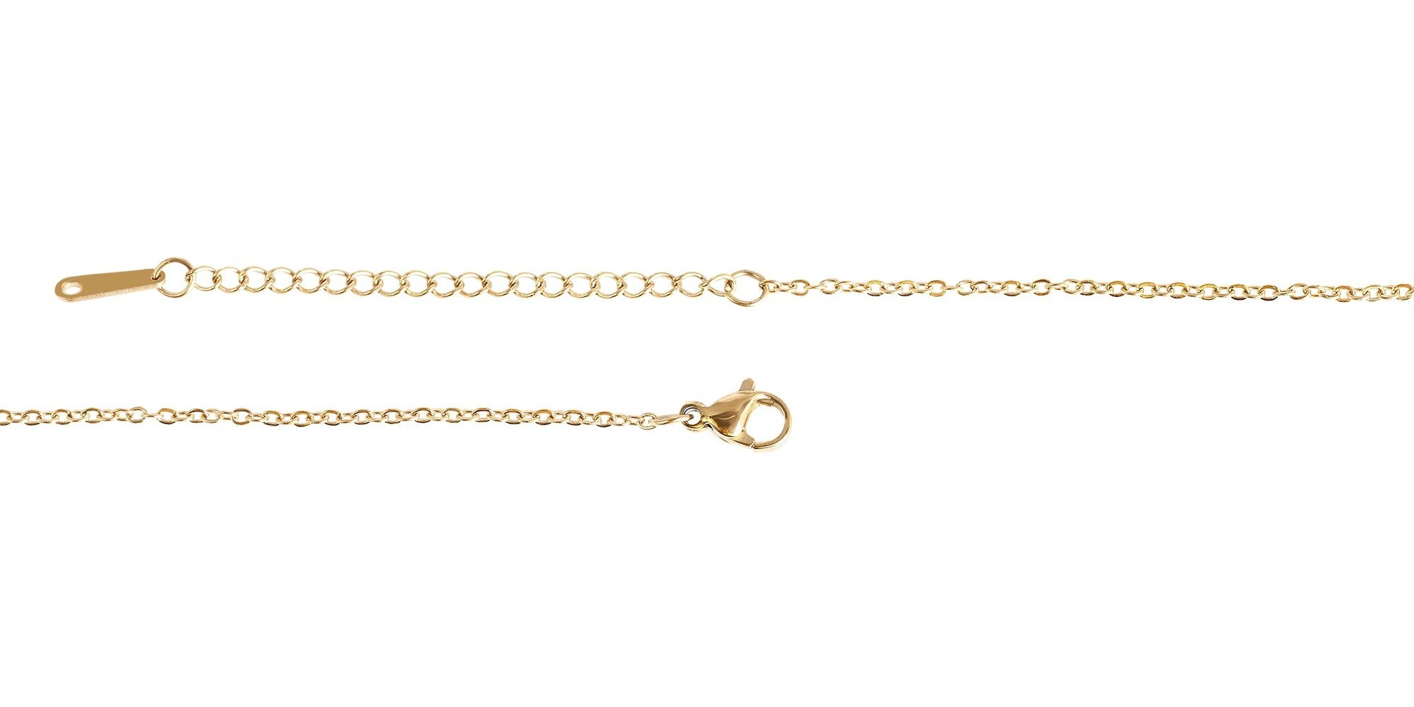 Adelia´s Kette ohne Anhänger »Halskette mit Anhänger – Herz aus Edelstahl« Perfekt als Geschenk für besondere Menschen