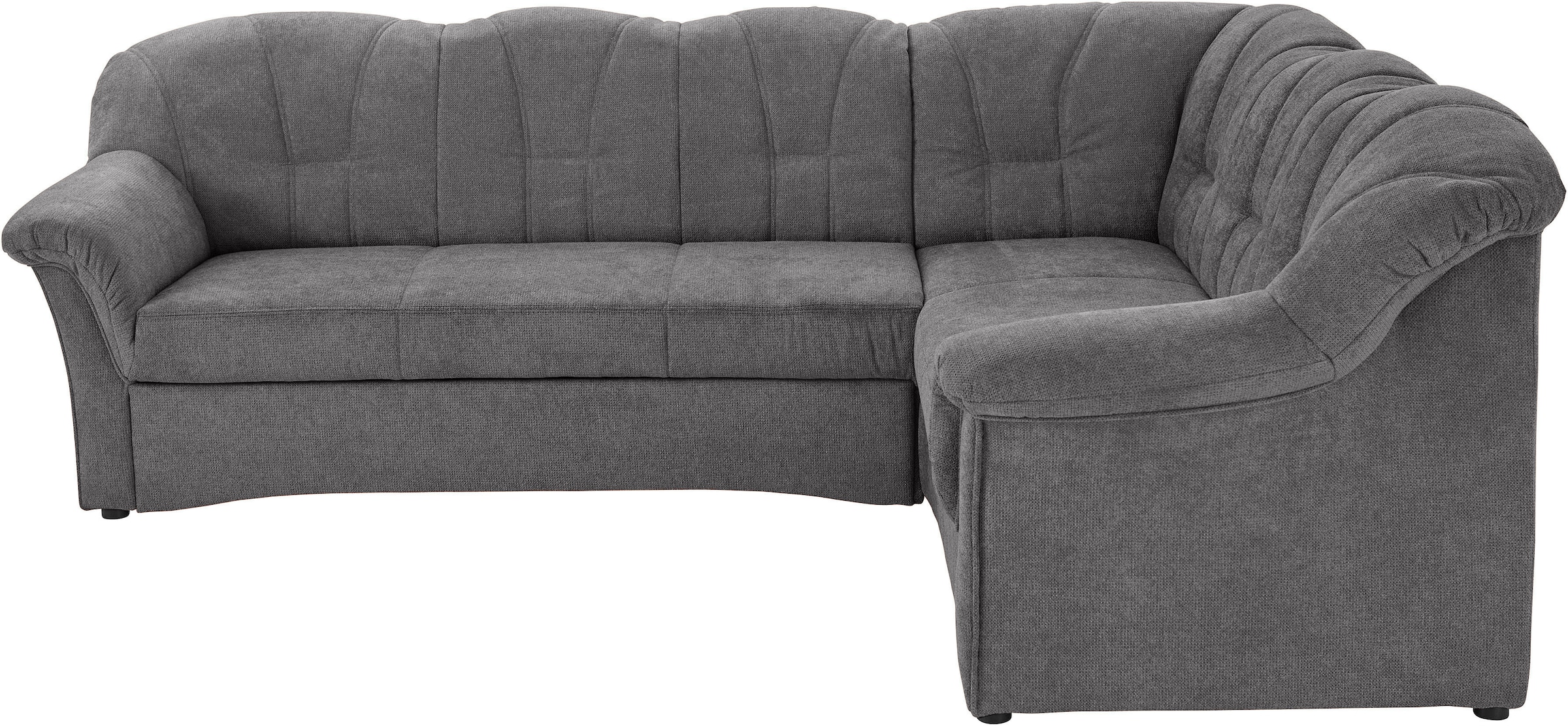 DOMO collection Ecksofa »Papenburg B/T/H: 242/190/84 cm L-Form«, wahlweise mit Bettfunktion, Langer Schenkel links oder rechts
