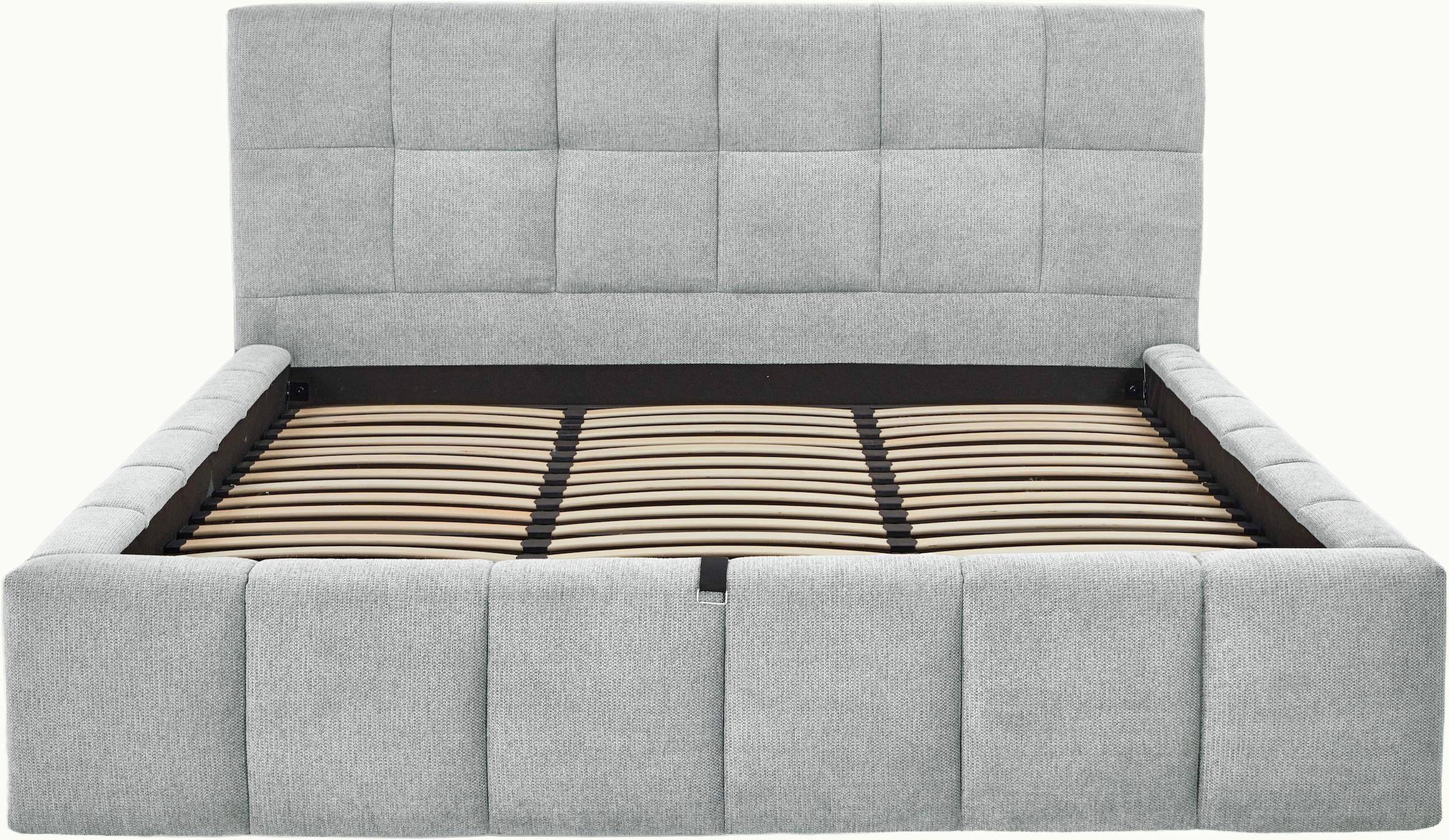 OTTO home Polsterbett »EDDION, Stauraumbett mit Lattenrost und Bettkasten, 180x200cm« hochwertiger Chenille-Bezug, gepolstertes Kopfteil und Rahmen
