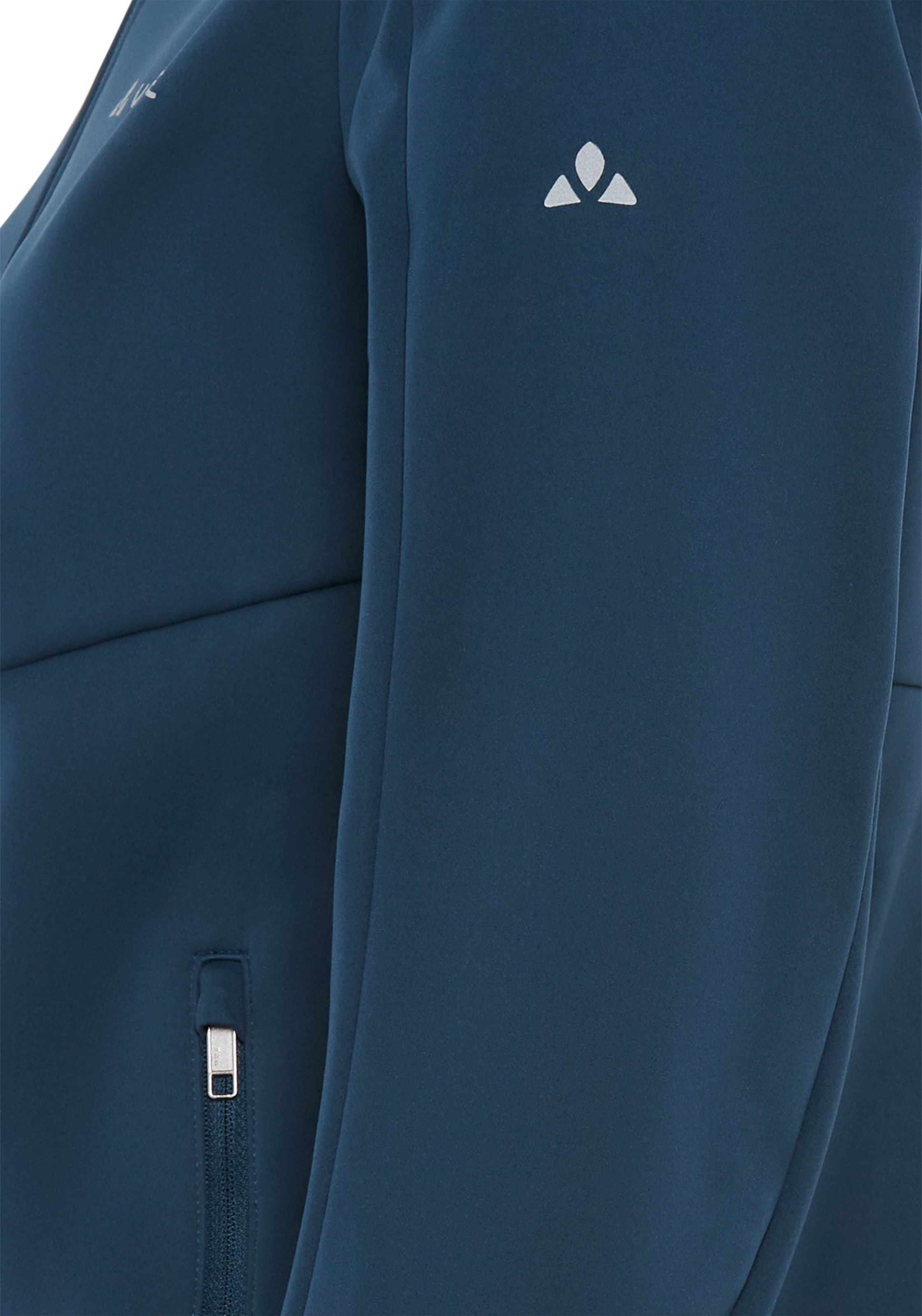 VAUDE Softshelljacke »SE WOMEN'S ZETAR SOFTSHELL JACKET II« mit Reißverschluss, wasserabweisend, windabweisend, normale Länge