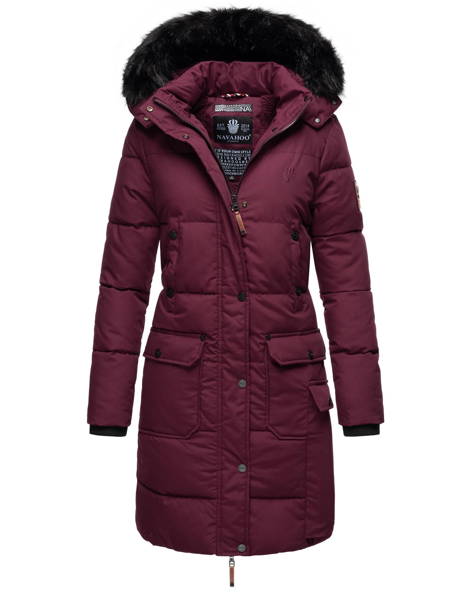 Navahoo Wintermantel "Cosimaa", Warmer Damen Parka inkl. Einkaufstasche und günstig online kaufen
