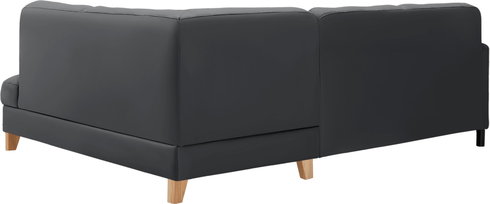 exxpo - sofa fashion Ecksofa »Elio, kompakt und komfortabel, bequem, zeitloses Design, L-Form«, wahlweise mit Bettfunktion und Bettkasten