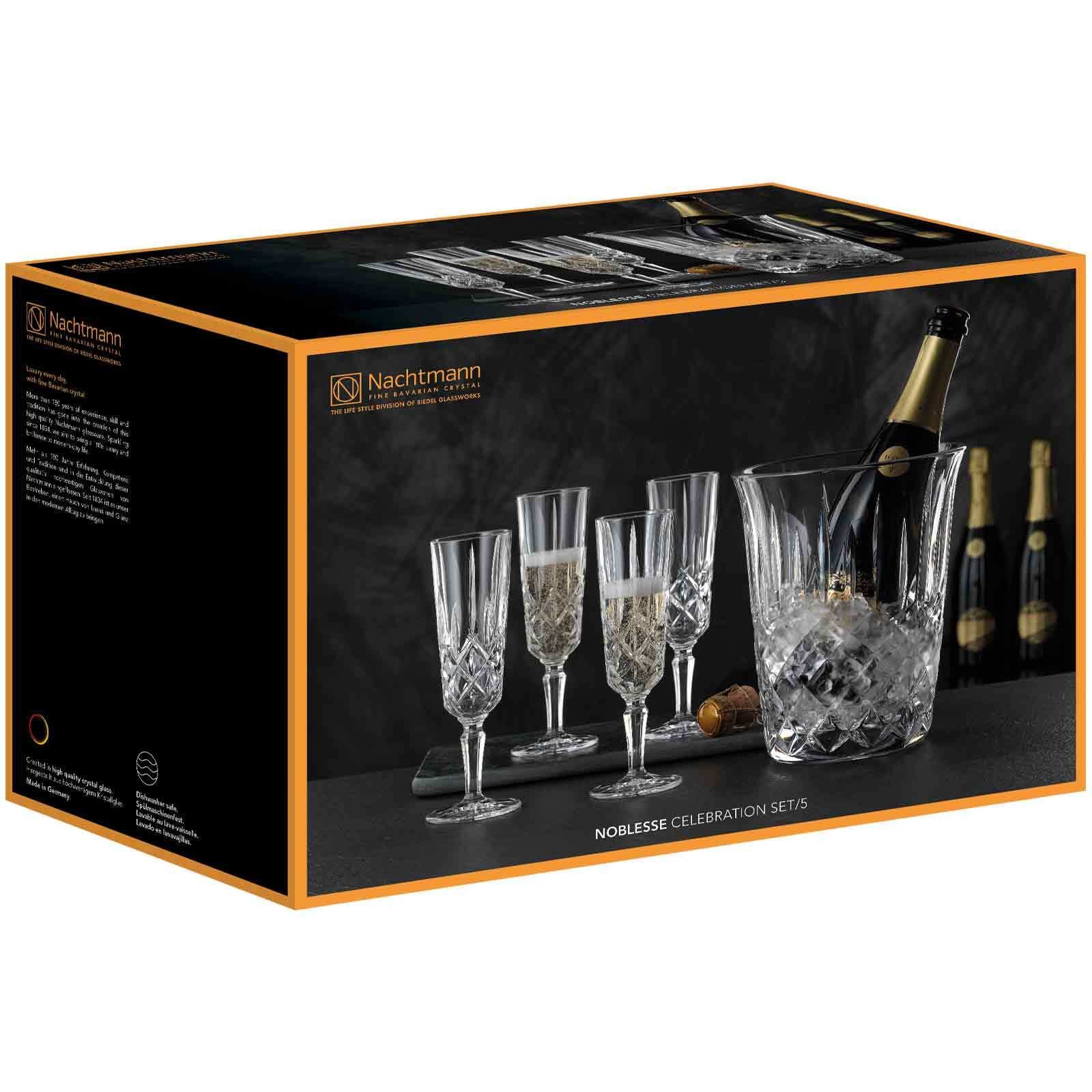Nachtmann Champagnerglas »Celebration Set Noblesse transparent«