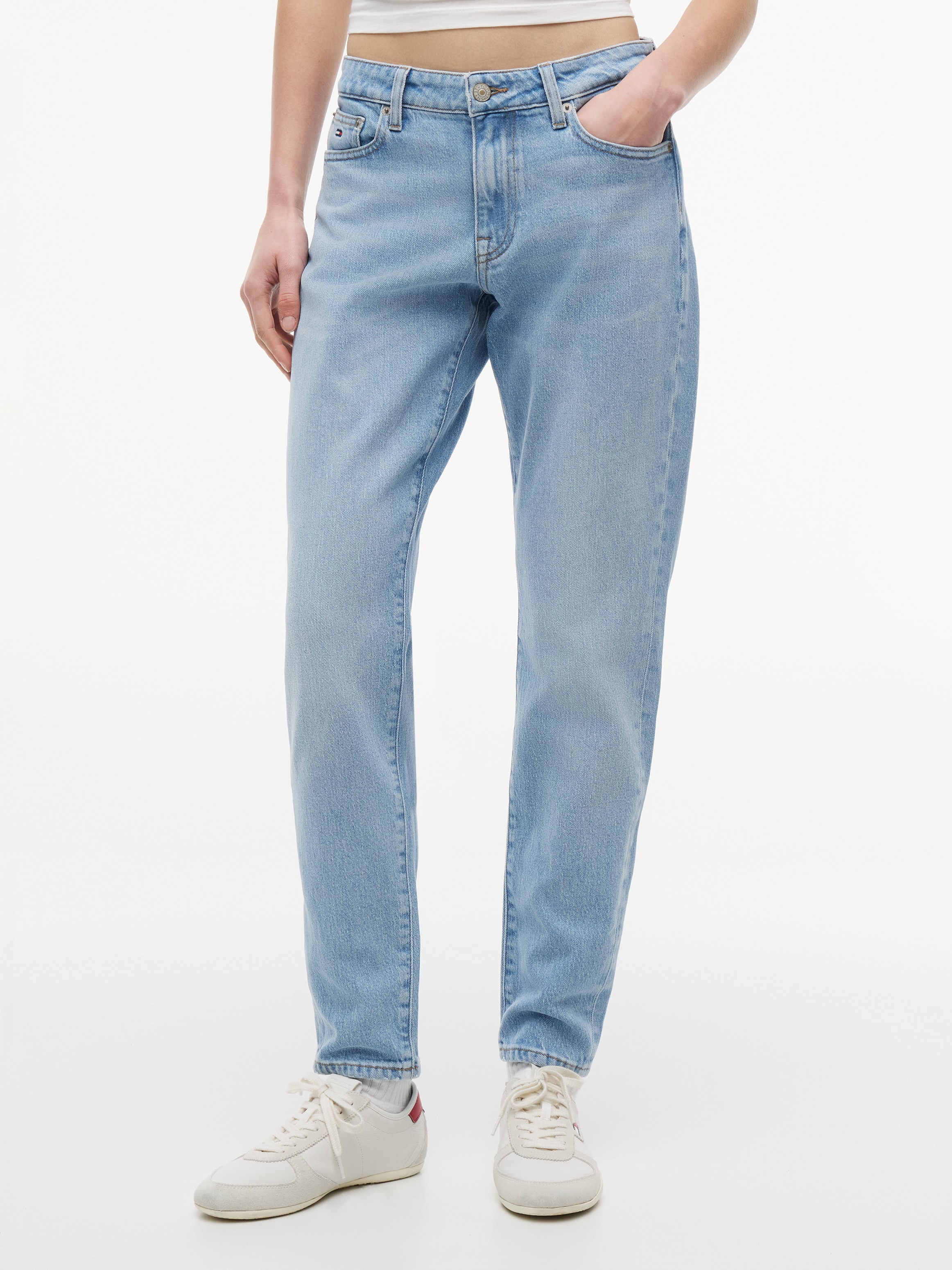 Tommy Jeans Slim-fit-Jeans "MR SLIM" Mid Rise, 5-Pocket-Style
