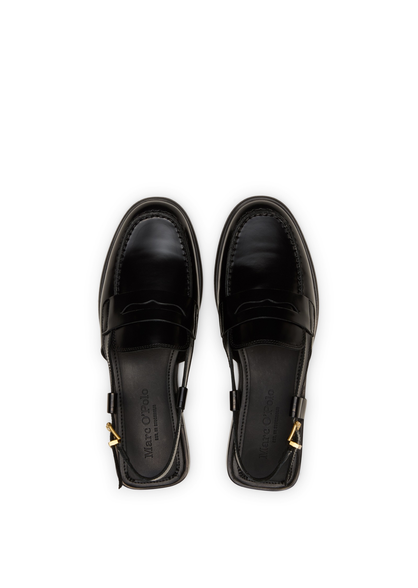 Marc O'Polo Loafer »aus glänzendem Rindleder«