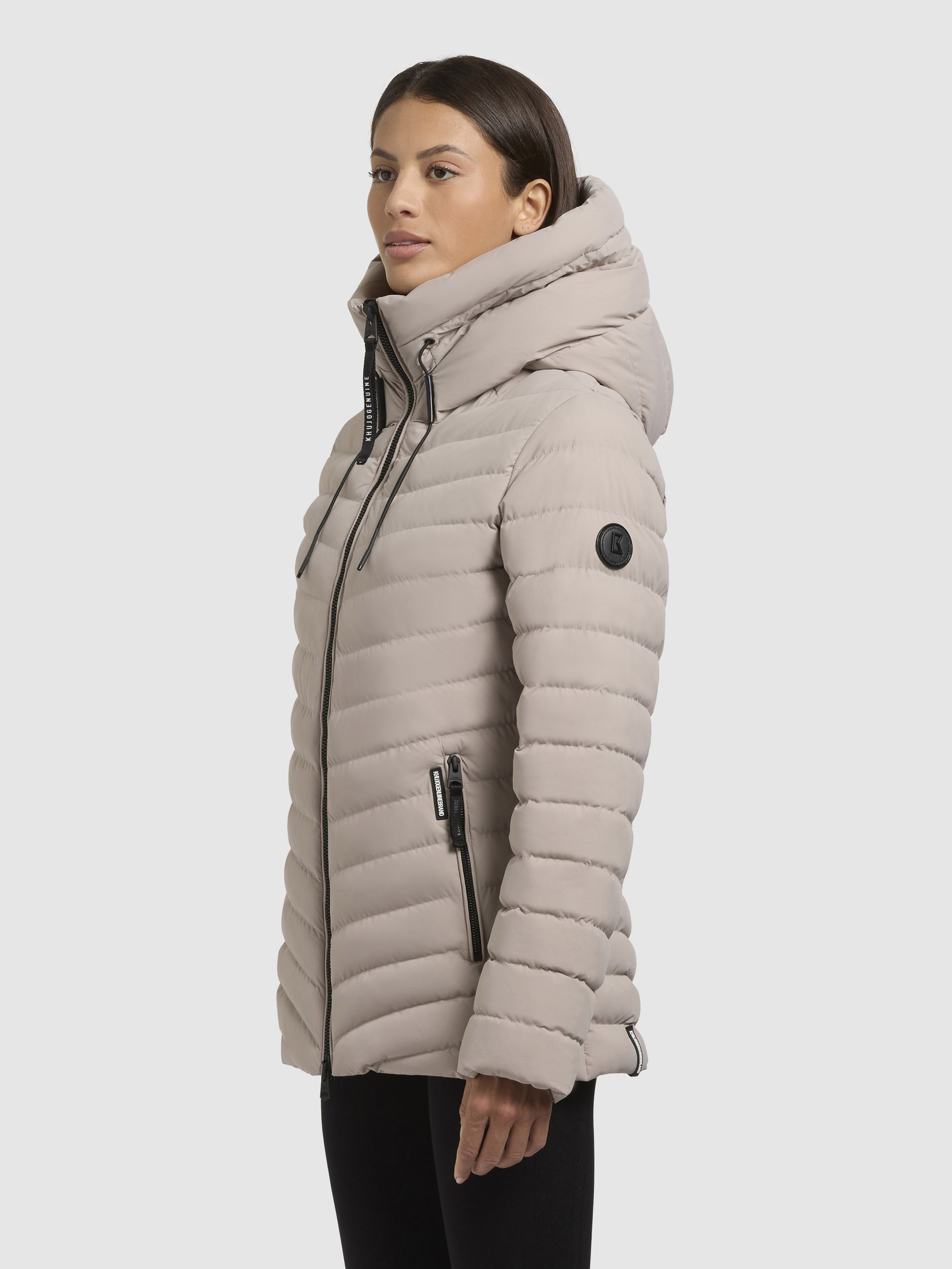 khujo Steppjacke »PACE«, mit Kapuze