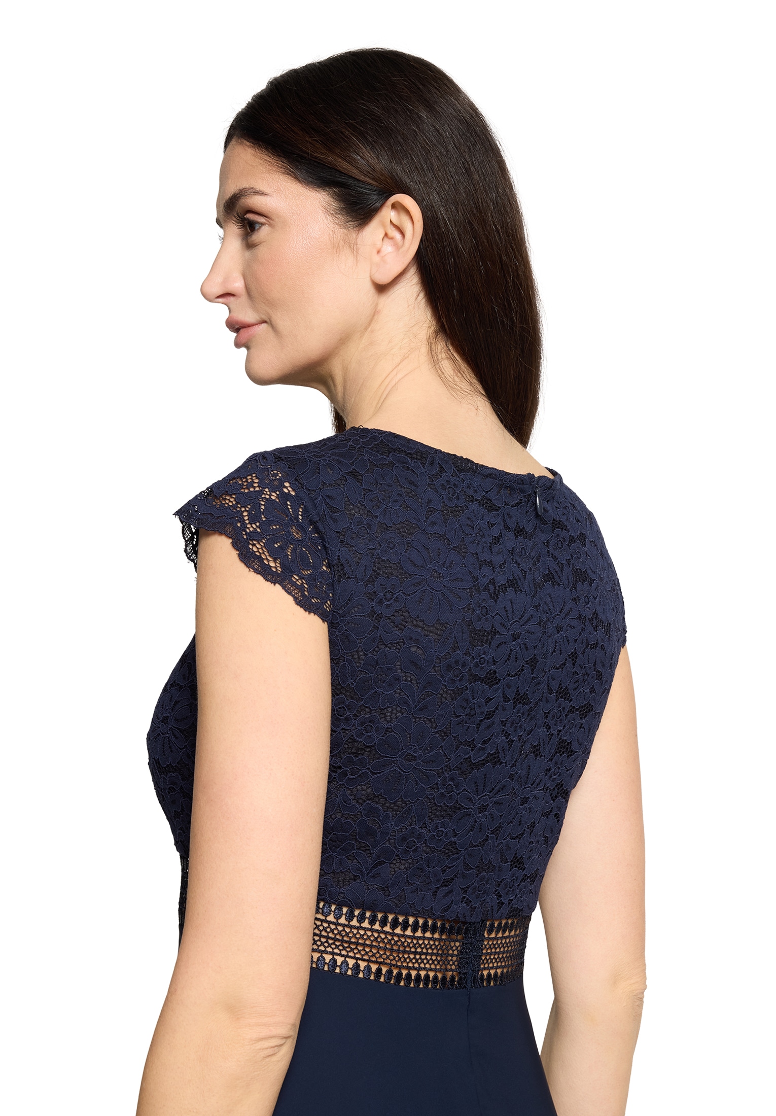 Vera Mont Abendkleid »Damen mit Spitze« Nahttasche Spitze