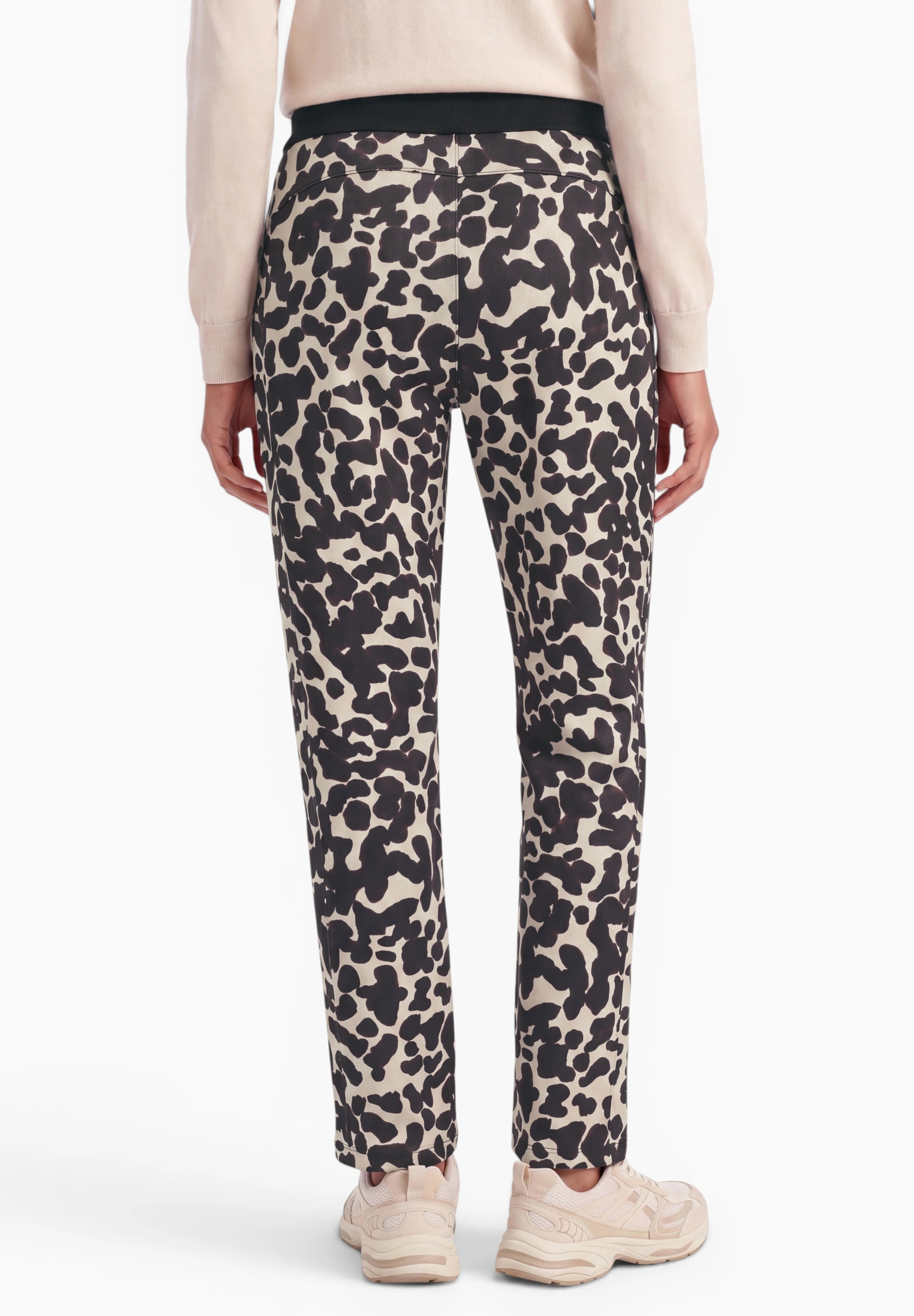 STREET ONE STUDIO Jogger Pants  mit Leo-Muster