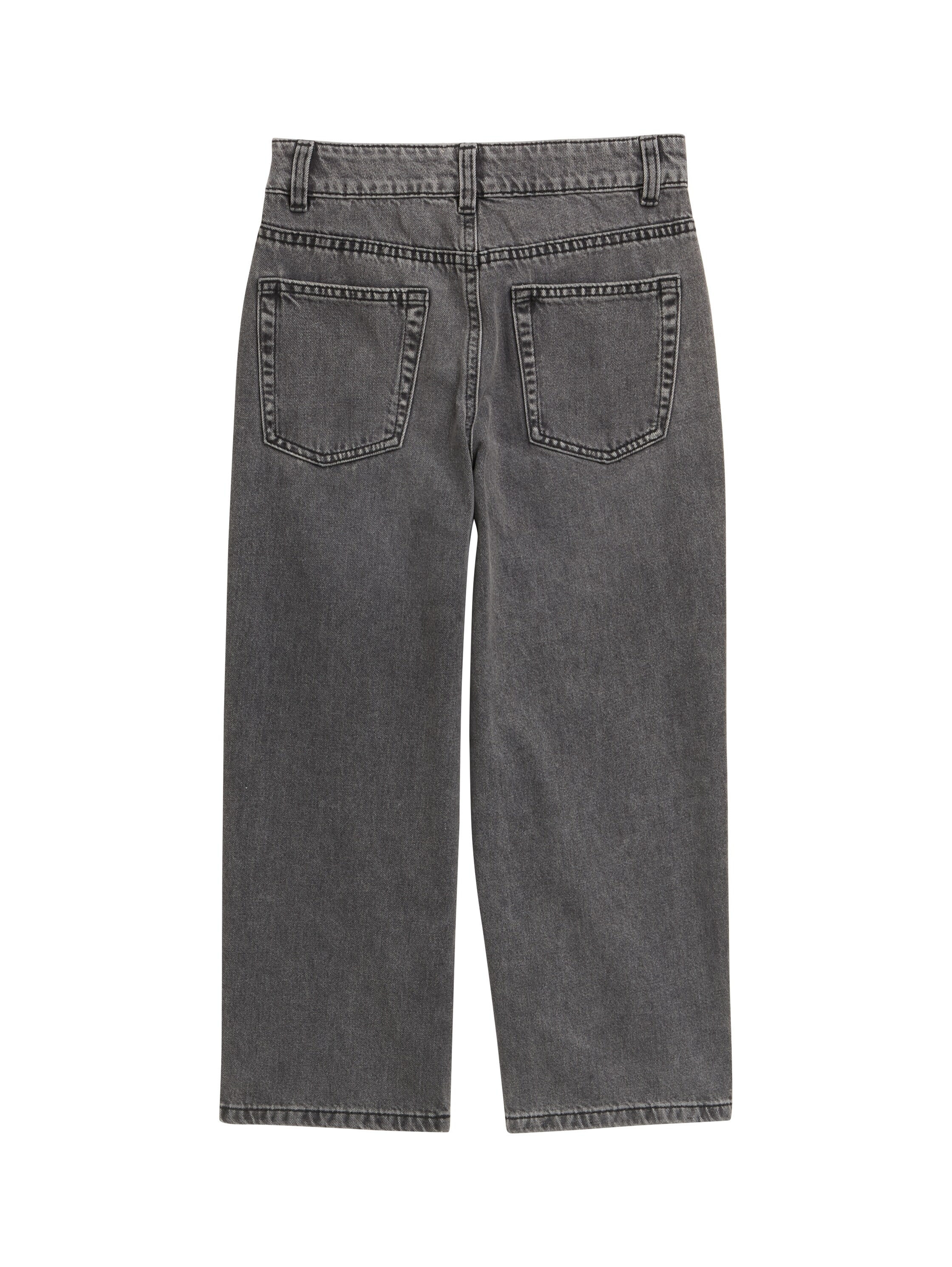 TOM TAILOR 5-Pocket-Jeans Baggy Jeans- mit ausgestelltem Bein