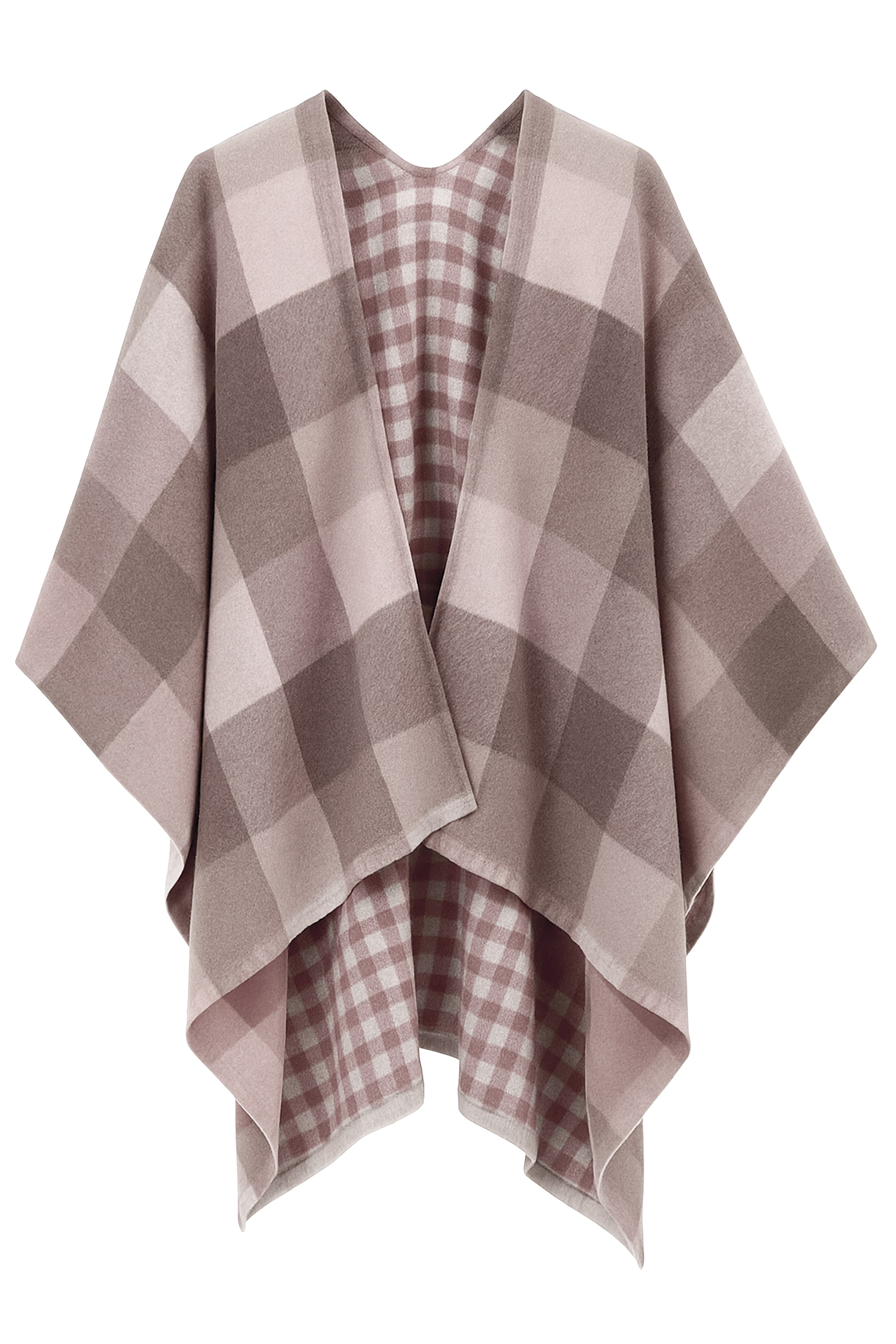 COLLEZIONE ALESSANDRO XXL-Schal "Karo" 1 Stk. kuschelweich, Made in Italy