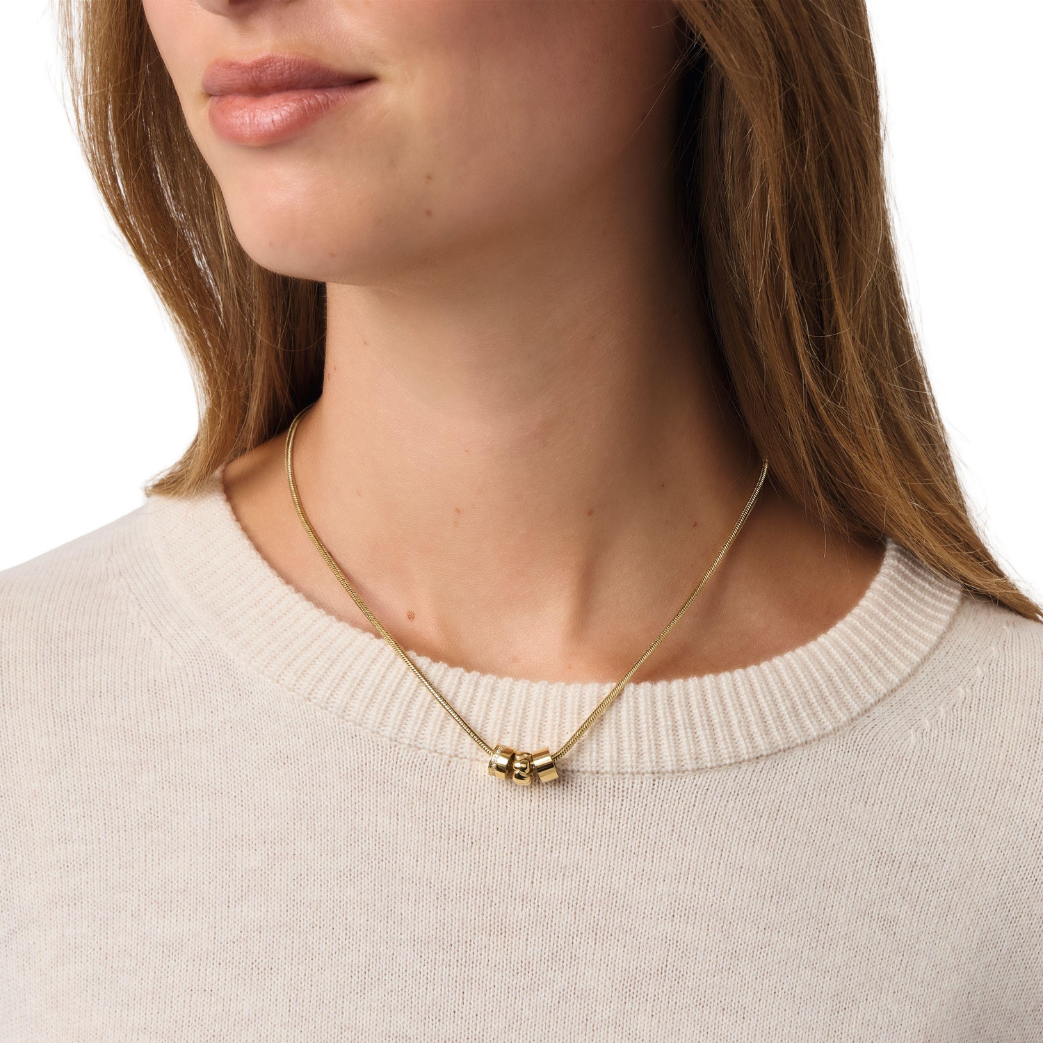 TOM TAILOR Kette mit Anhänger »Herz« mit Zirkonia (synth.)