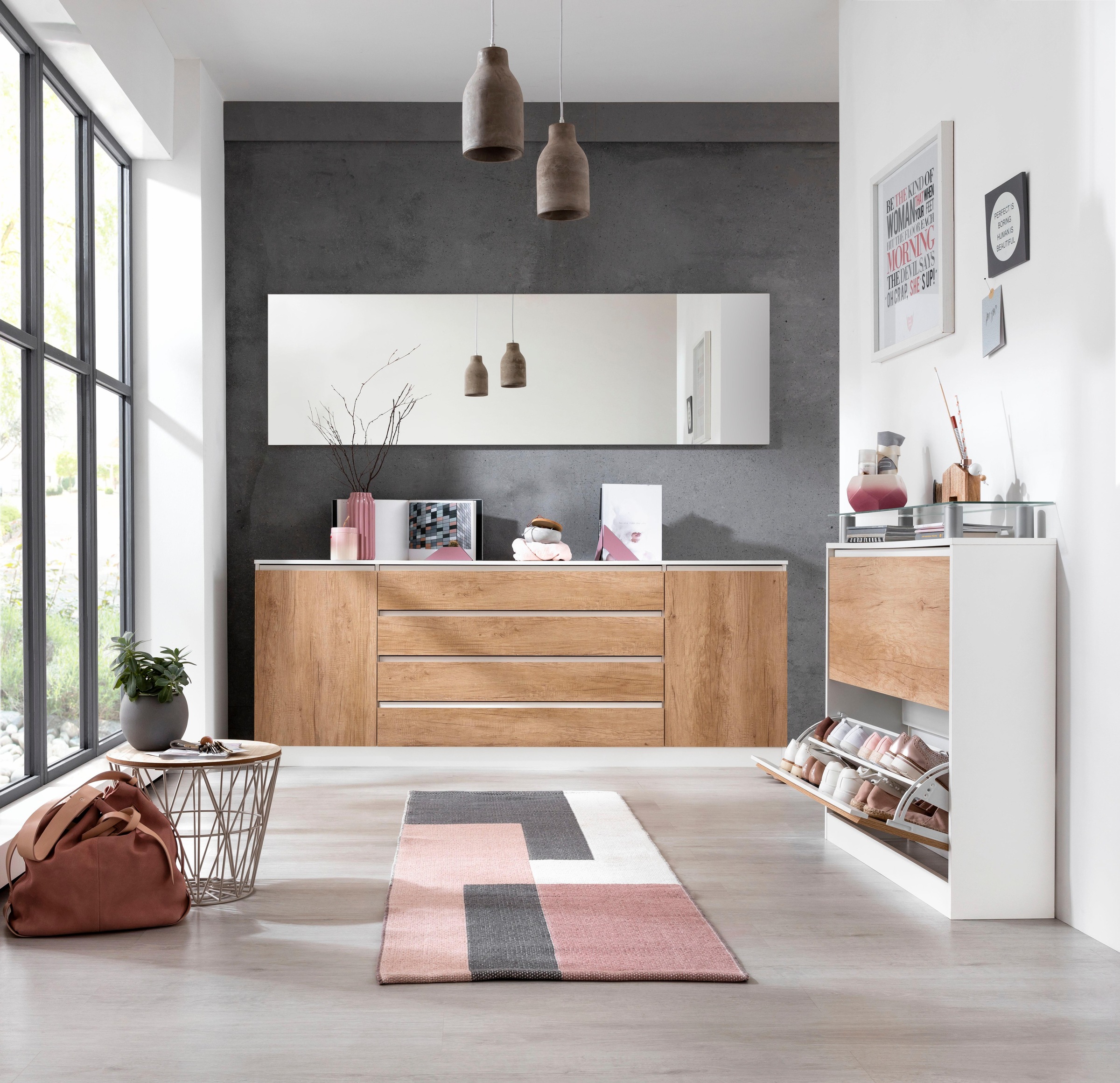 Thumbnail - borchardt Möbel Spiegel "Panama" ganzflächig