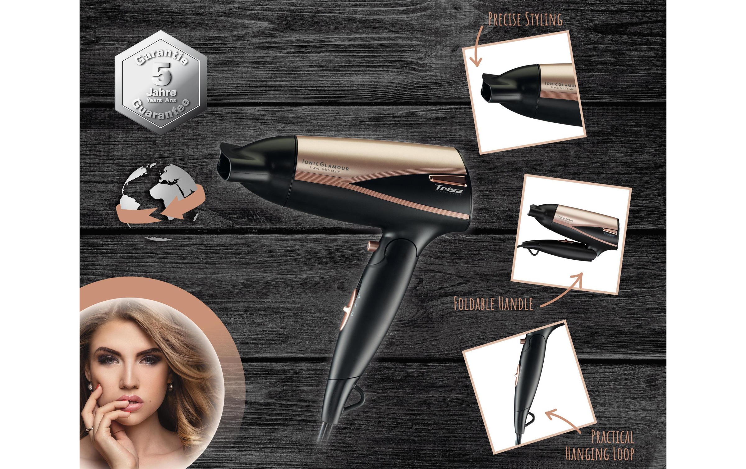 Trisa Haartrockner »Ionic Glamour« 1.600 W