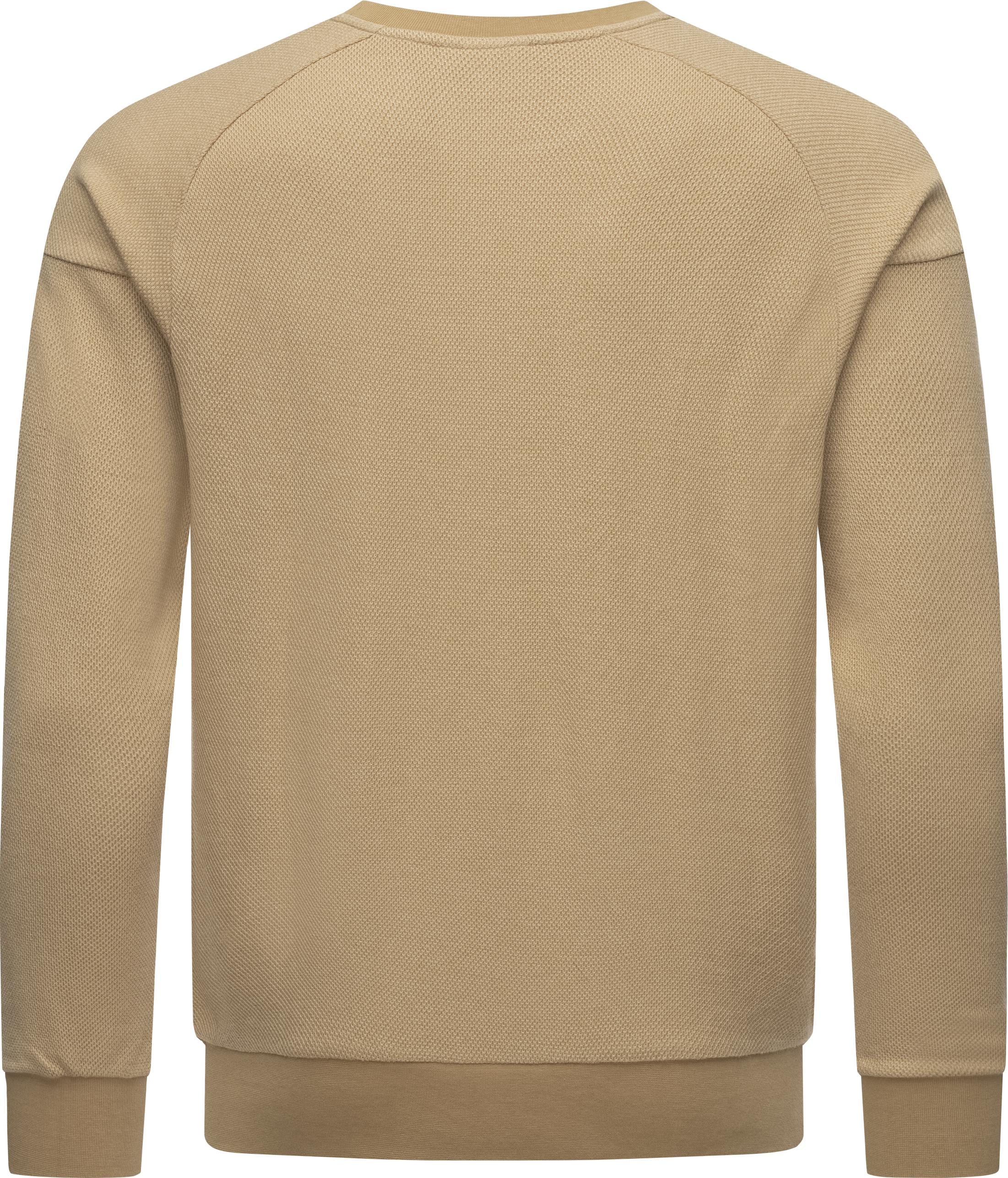 Ragwear Sweatshirt »Doren«, Strukturierter Basic Herren Pullover