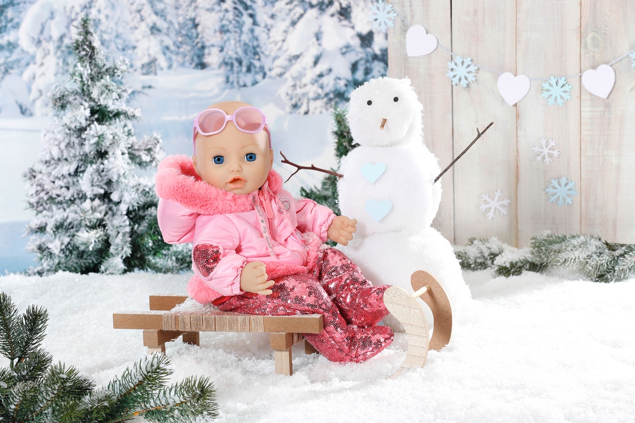 Baby Annabell Puppenkleidung »Deluxe Winter, 43 cm«, (Set, 2 tlg.)