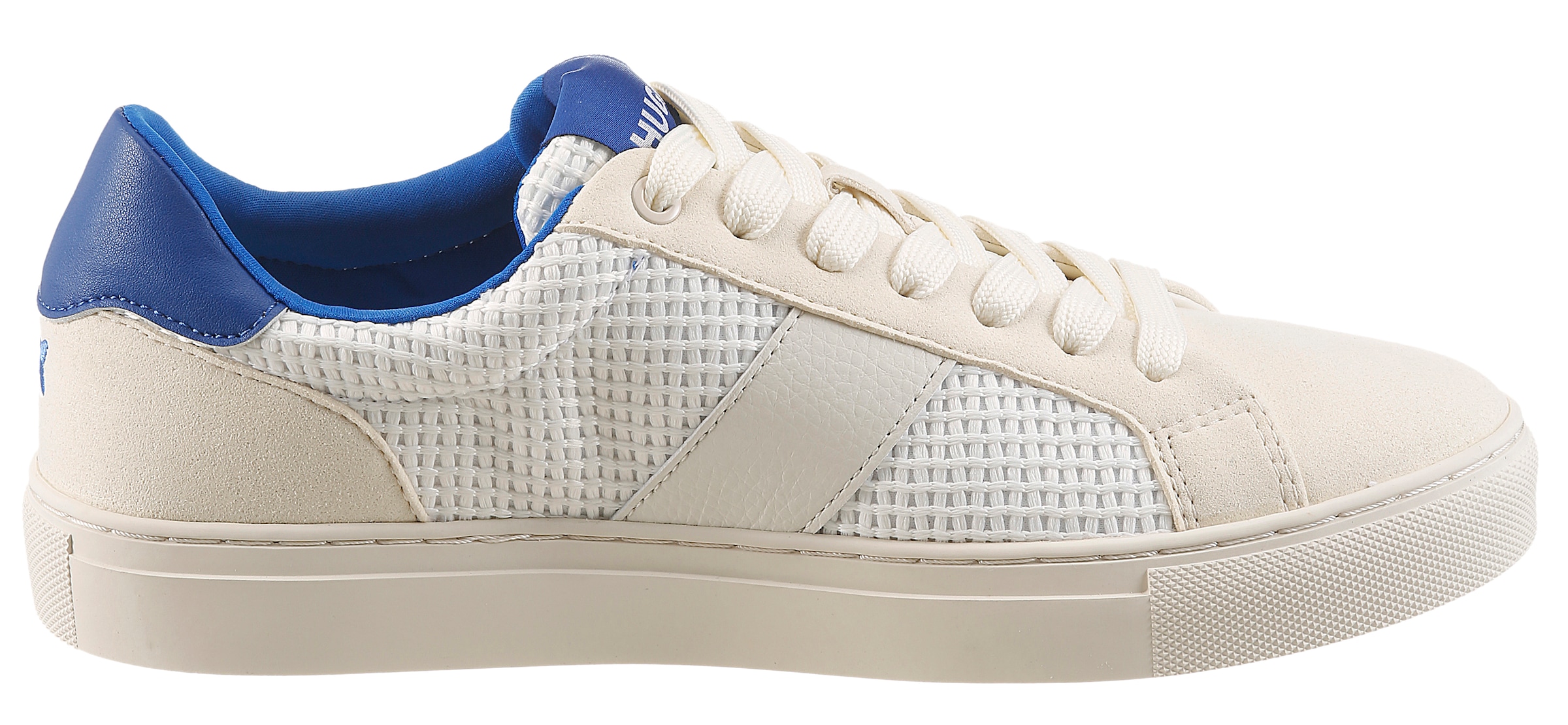 HUGO Blue Sneaker »Morrie_tenn«  Retro-Sneaker, Halbschuh, Schnürschuh, Freizeitsneaker mit Kontrast