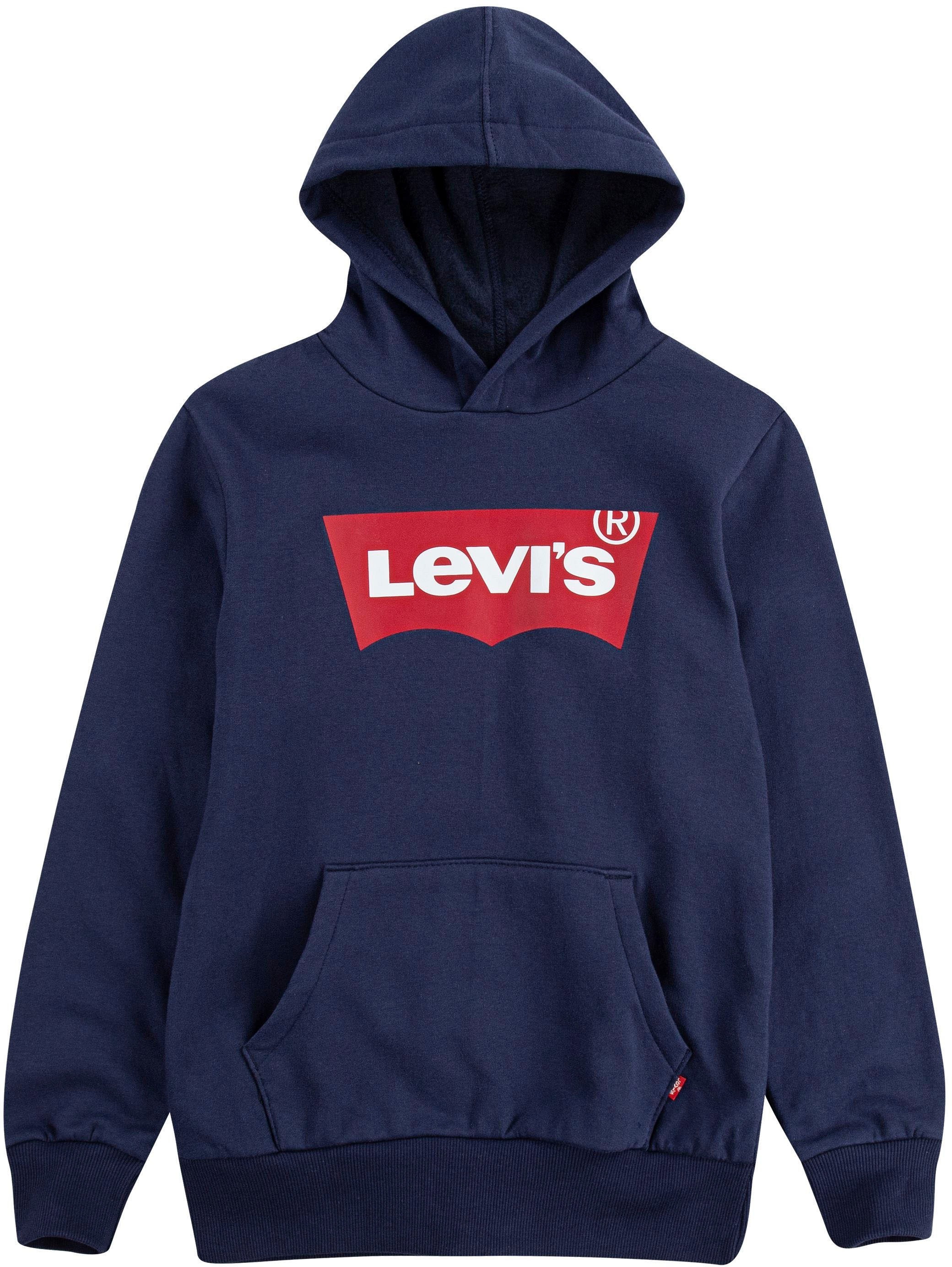 Thumbnail - Levis Kids "LVB BATWING PULLOVER HOODIE", for BOYS