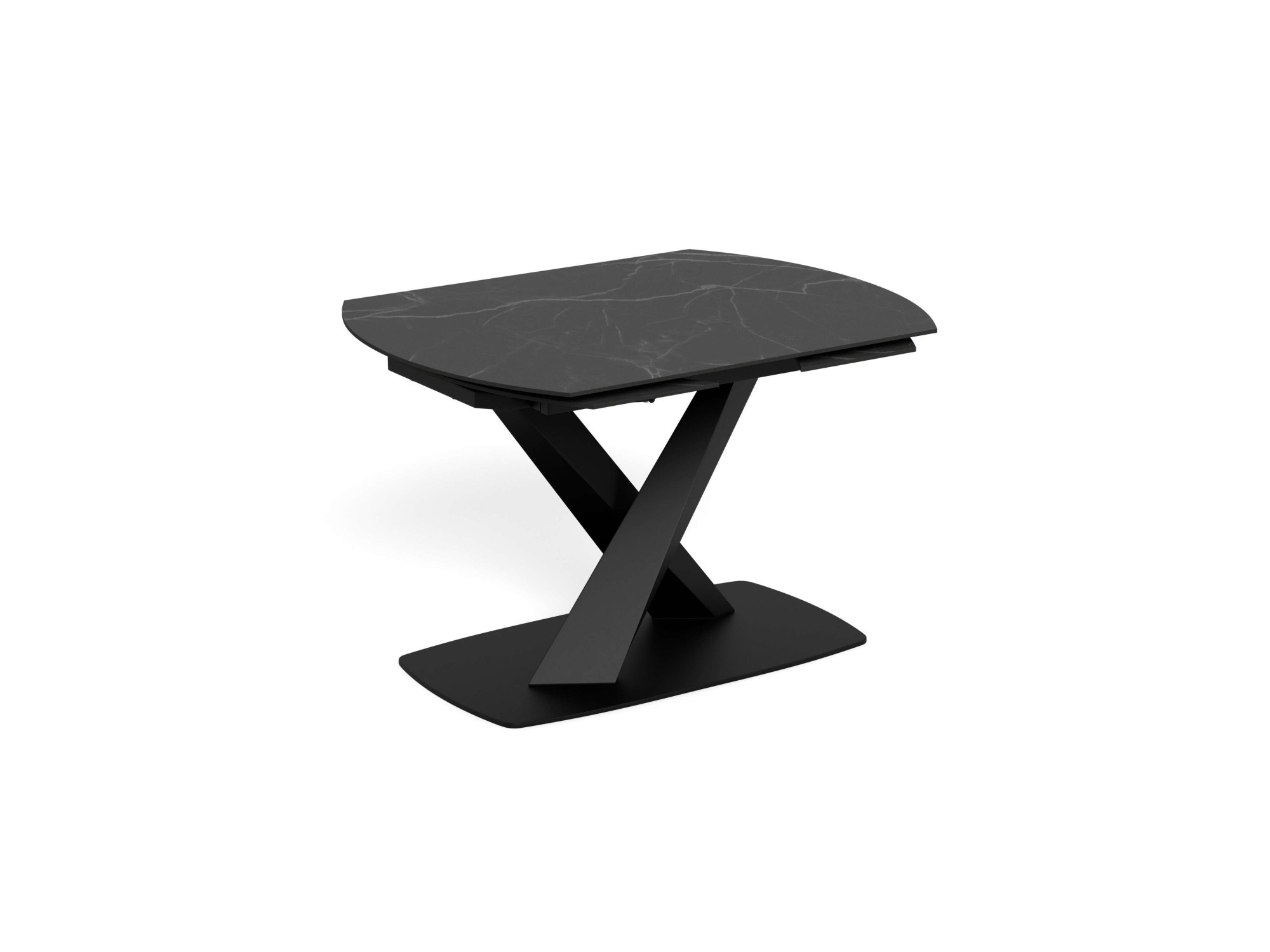 Esstisch ACTONA GROUP, B:180cm H:77cm T:90cmschwarz, matt schwarz, matt schwarz perla, Tische, "Morellla, Speisetisch, Tisch", Esstisch,