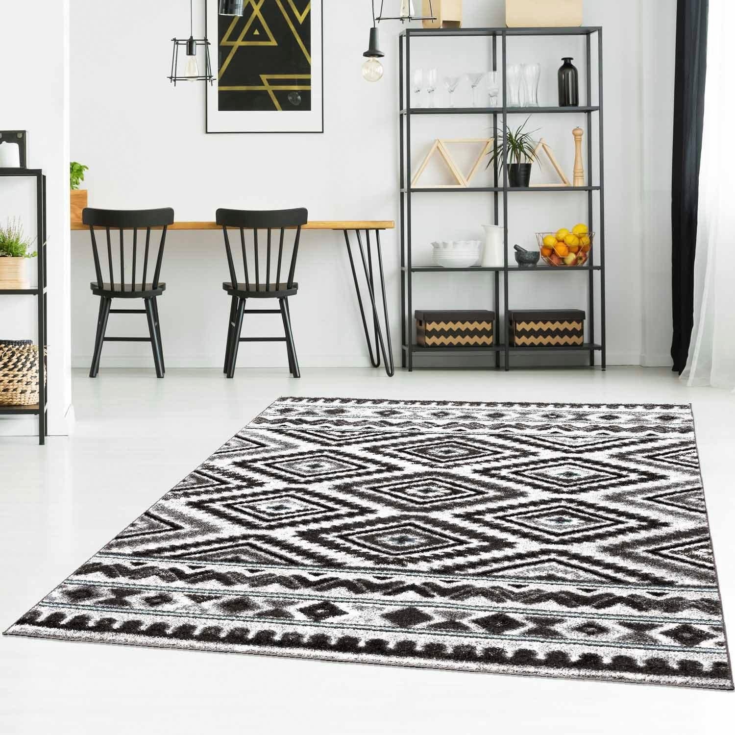 Carpet City Teppich "Moda 1129" rechteckig 11 mm Höhe Kurzflor, Wohnzimmer günstig online kaufen