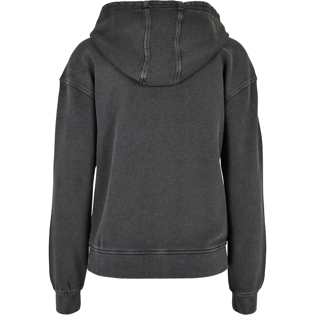 URBAN CLASSICS Kapuzenpullover »Urban Classics Damen Ladies Small Embroidery Terry Hoody«, (1 tlg.)