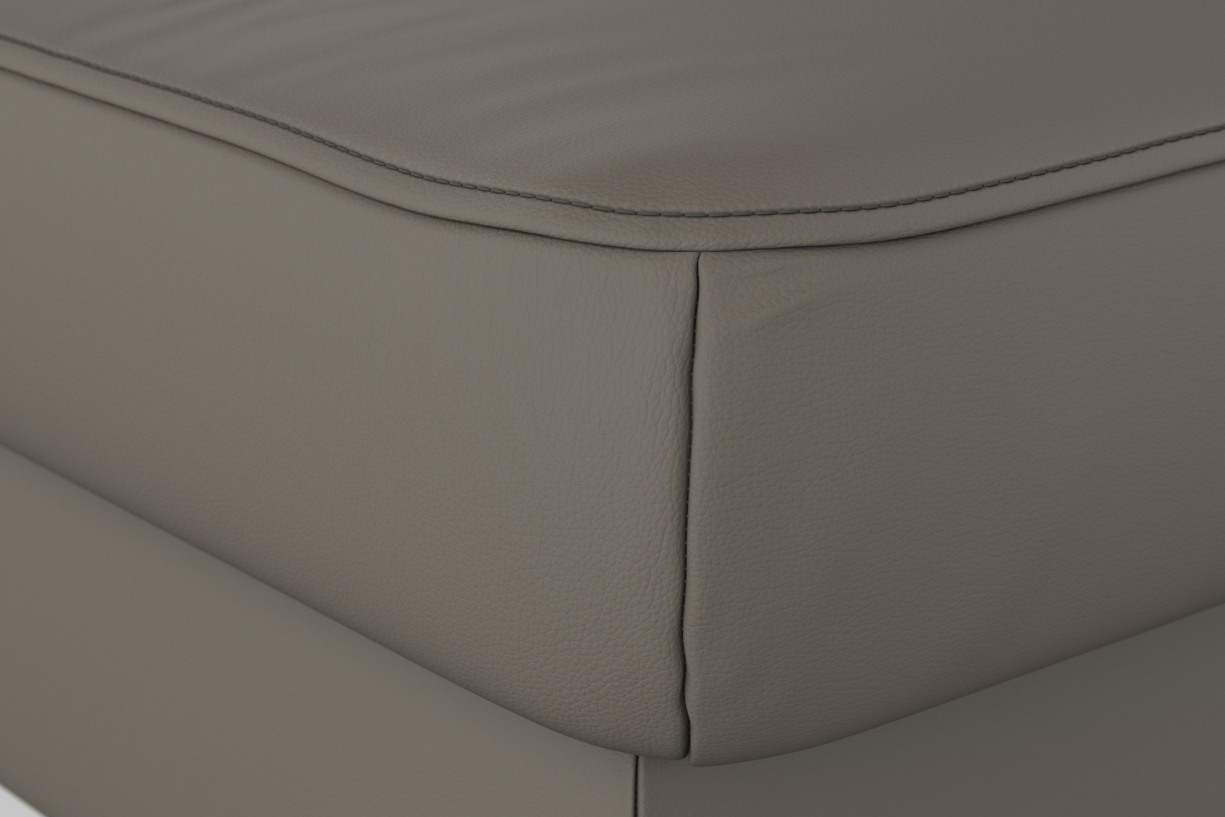 sit&more Hocker »Bendigo«, mit Klappfunktion, Bodenfreiheit 15 cm, wahlweise in 2 Fußfarben