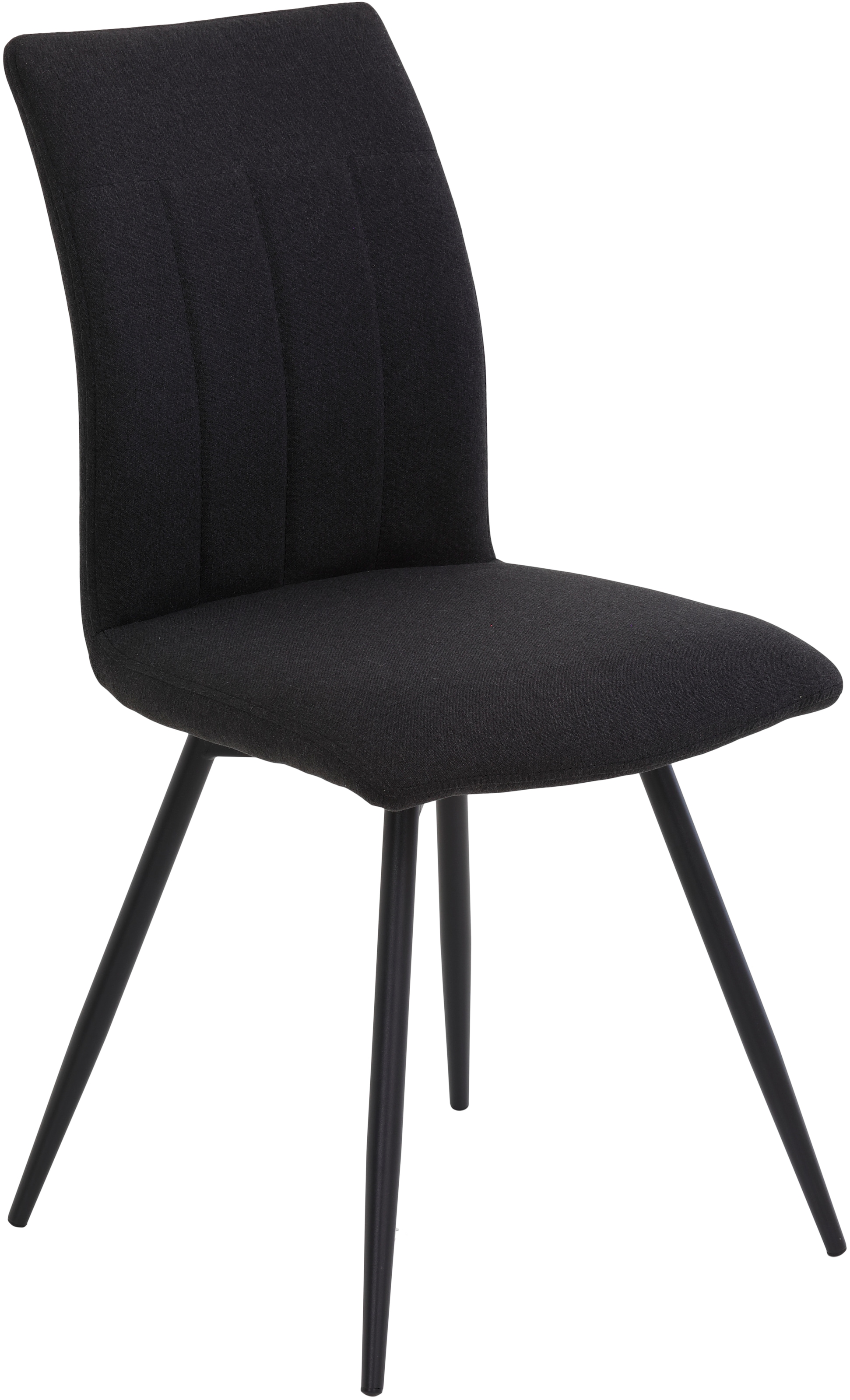 HELA Drehstuhl »Vierfußstuhl RIO«, (Set), 4 St., Webstoff, Esszimmerstuhl, 360° drehbar, gepolstert, Webstoff, 120kg belastbar