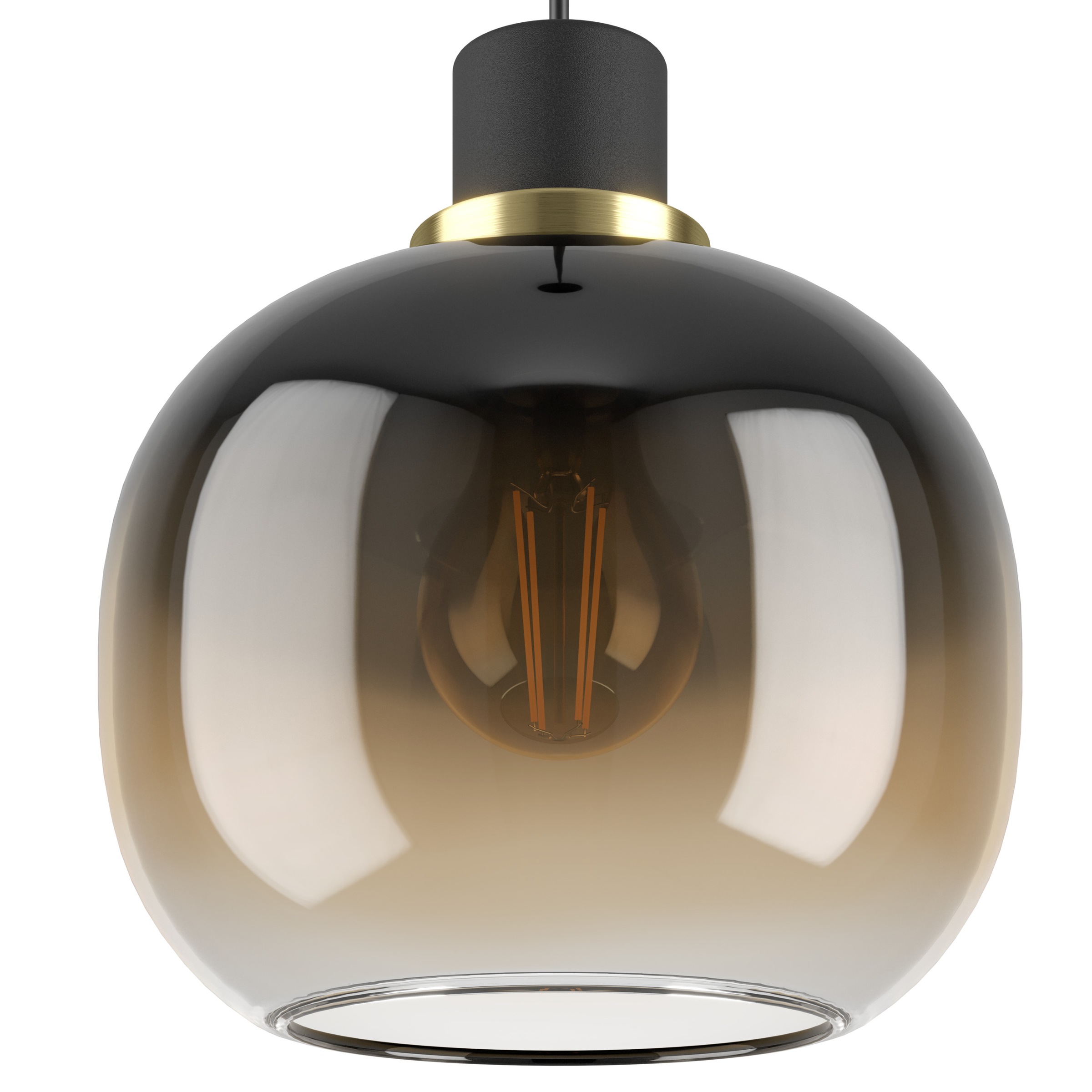 EGLO Hängeleuchte »OILELLA Pendellampe - Stahl - E27 - 3X40W - IP20« E27 1 Stk. Hängelampe, Deckenlampe, Wohnzimmer, Esszimmer, L95 x B19 x H110 cm