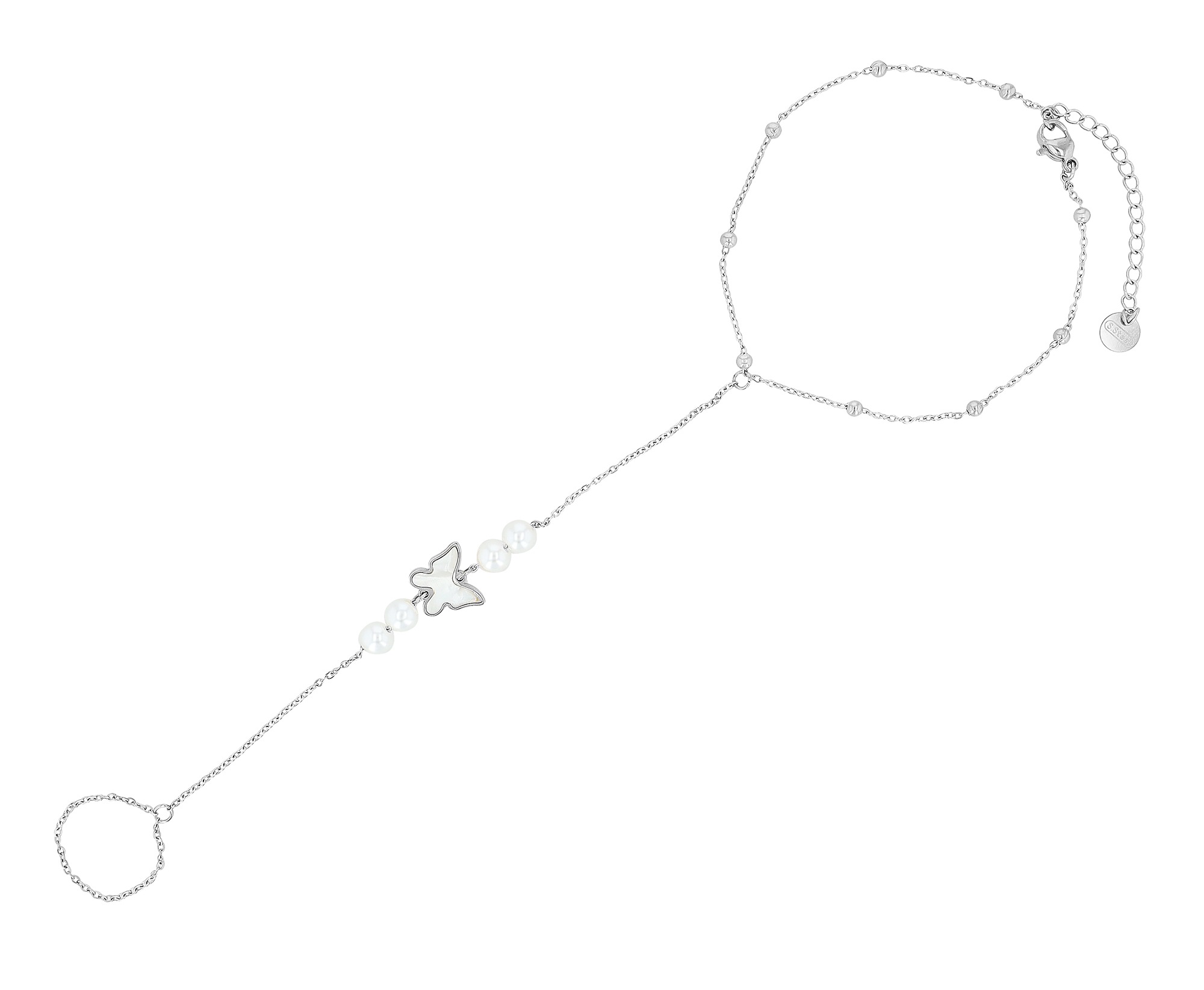 Adelia´s Fußkette »Damen Fußkettchen – aus Edelstahl« Ein Geschenk, das Freude macht