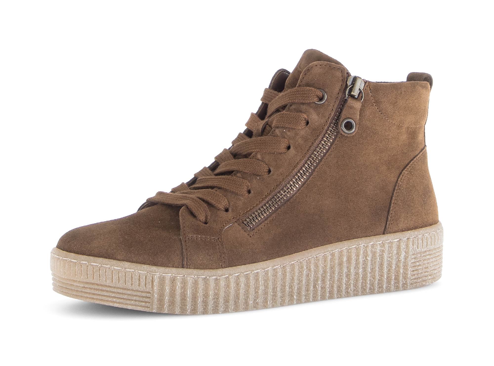 Gabor Sneakerboots, Plateau, Stiefelette, Schnürboots mit Ziernähten günstig online kaufen