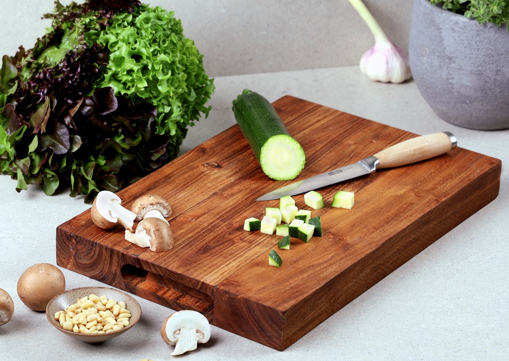 KESPER Tranchierbrett "Schneidebrett aus Akazie, FSC" günstig online kaufen