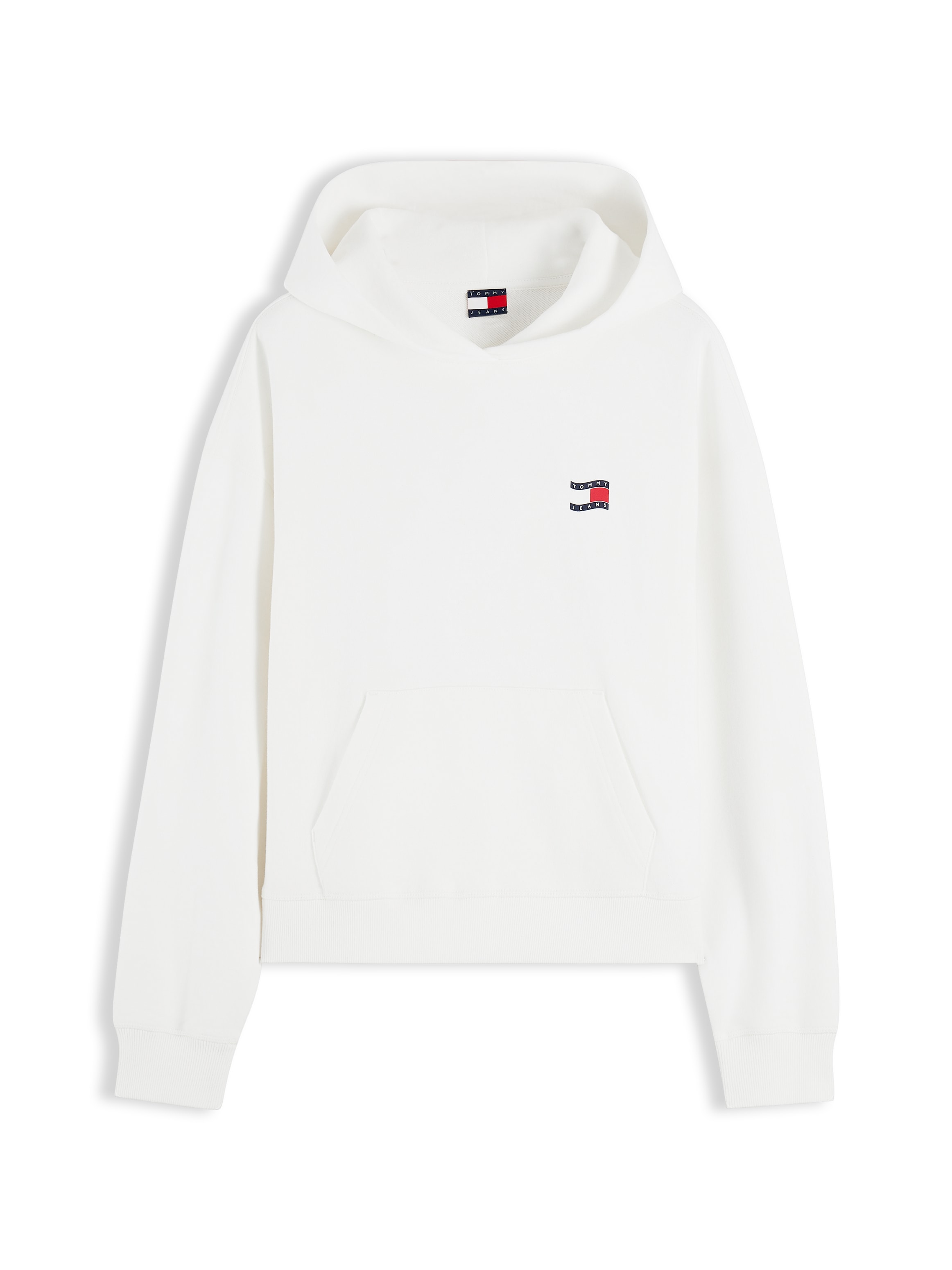 Tommy Jeans Kapuzensweatshirt »TJW BXY ARCH WAVY FLAG HOOD EXT«, Baumwolle
