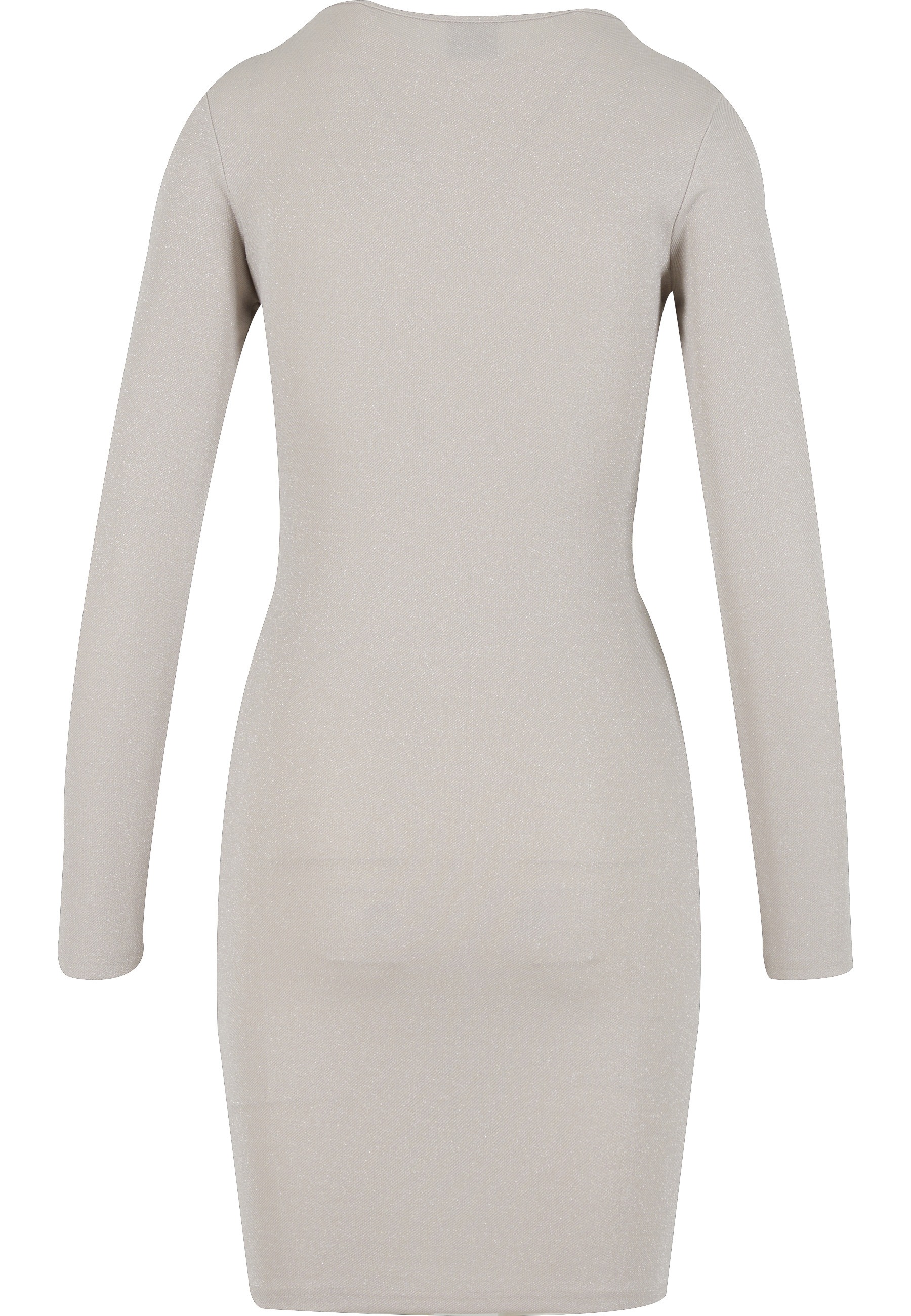 URBAN CLASSICS Shirtkleid »Urban Classics Ladies Glitter Longsleeve Dress« 1 Stk. tlg.