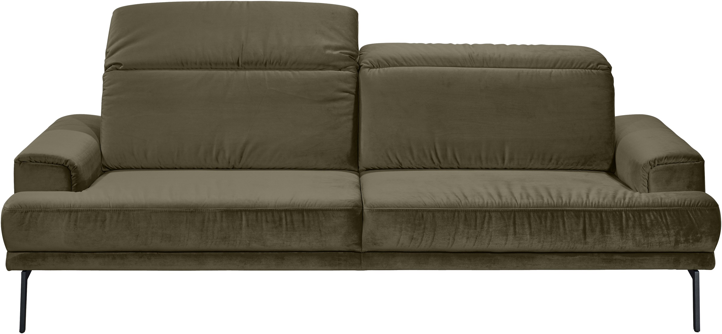 Musterring 3-Sitzer »MR 4580«, inkl. Kopf- und Sitztiefenverstellung, Fuß schwarz, B228 x T103 cm