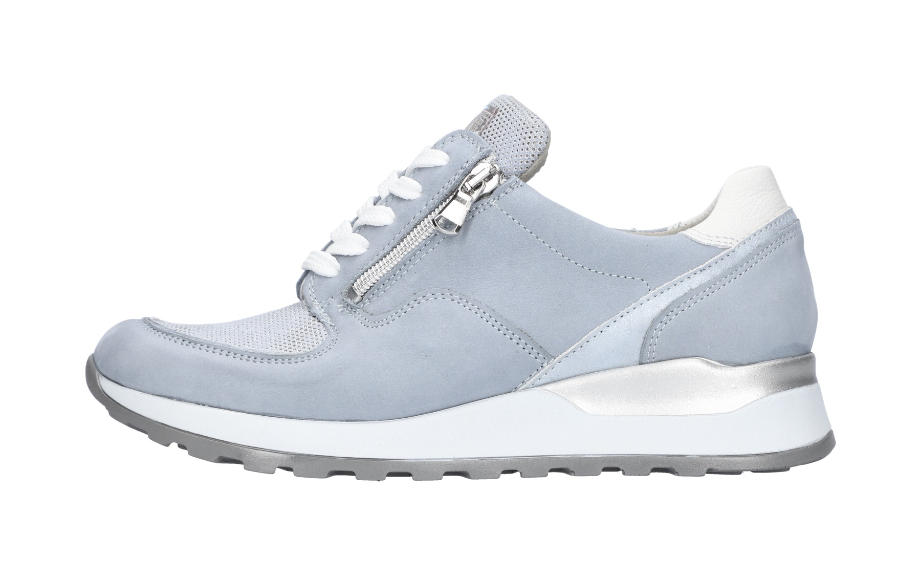 Waldläufer Keilsneaker »HIROKO«, Schnürschuh, Freizeitschuh, Halbschuh, Kontrastbesatz, Weite H