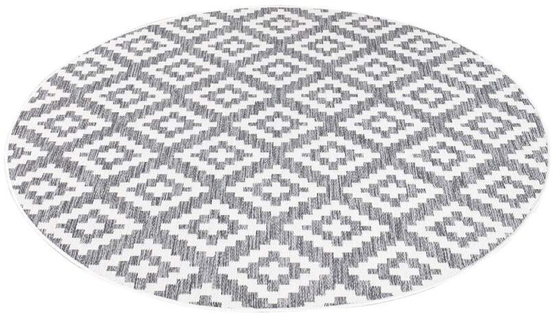 Carpet City Outdoorteppich "Outdoor 461" rund 5 mm Höhe UV-beständig, Flach günstig online kaufen