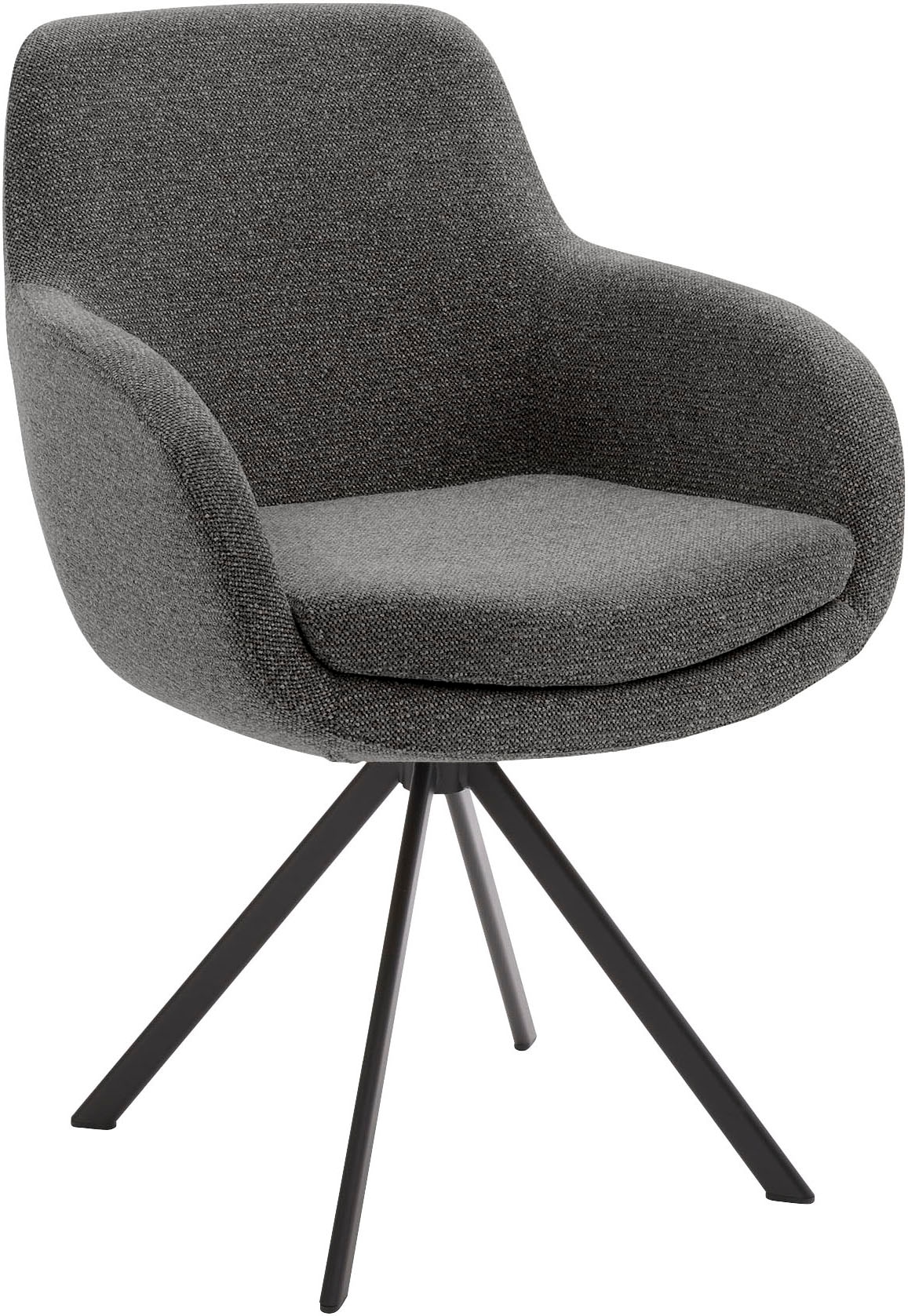 Musterring Esszimmerstuhl "Tavia" (Set) 2 Stk.Stativgestell Eisen schwarz, günstig online kaufen