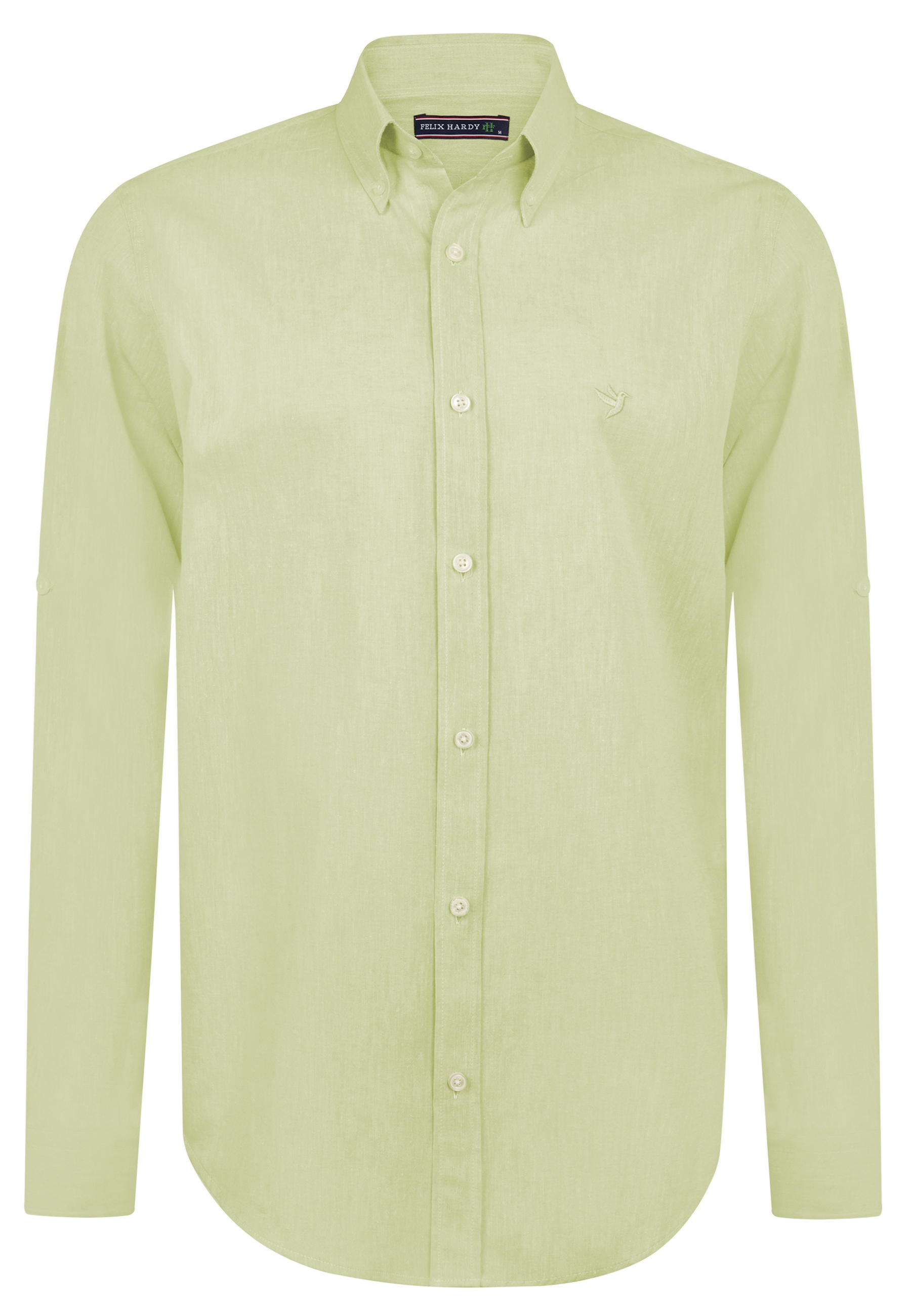 Felix Hardy Langarmhemd "Leinen-Shirt" günstig online kaufen