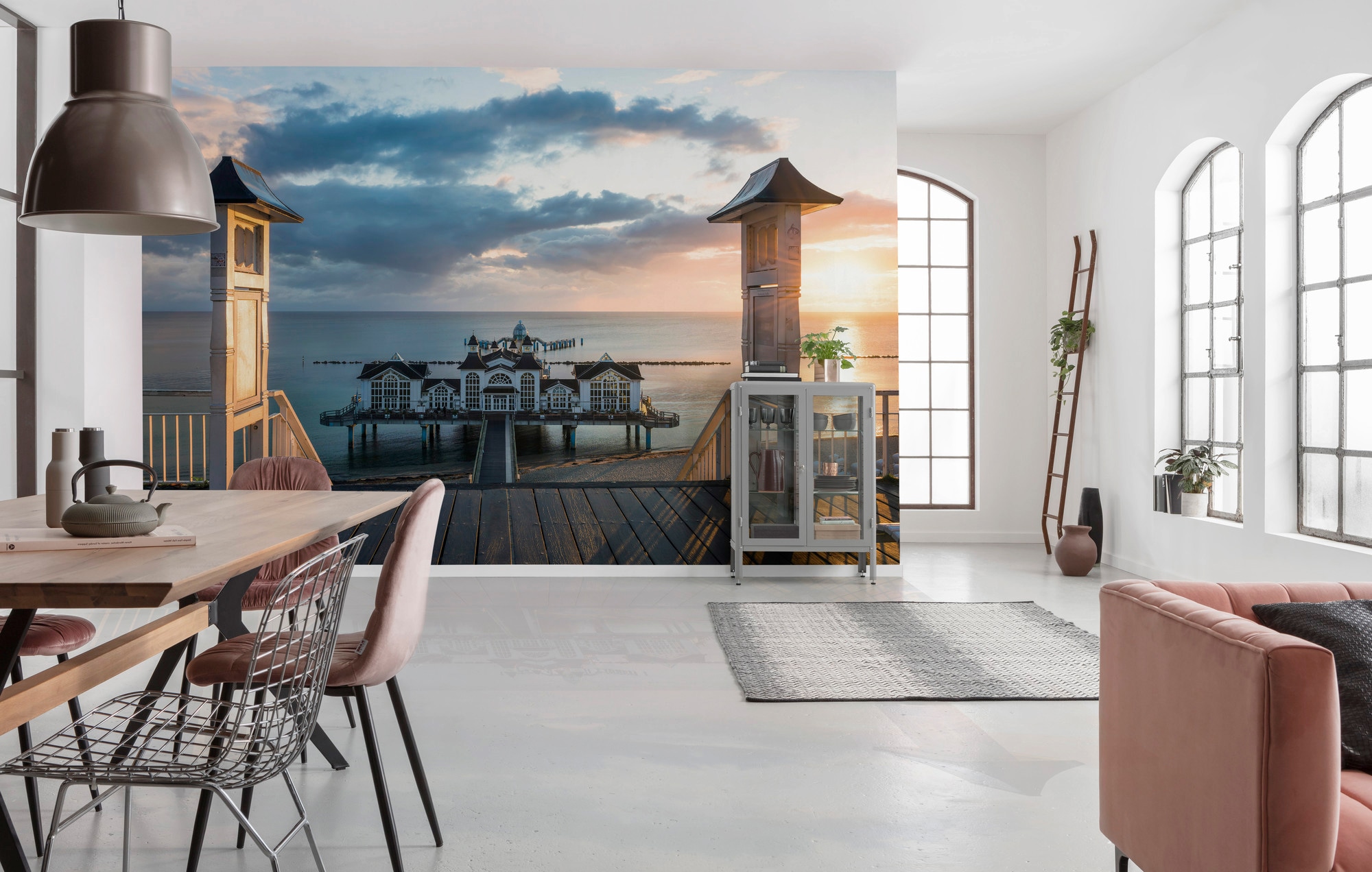 Komar Vliestapete »Digitaldruck Vlies - Magisches Sellin - Größe 450 x 280 cm«, bedruckt, Wohnzimmer, Schlafzimmer