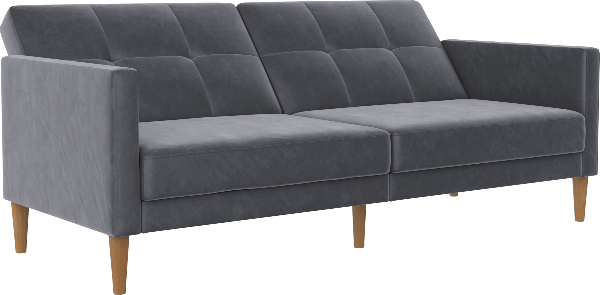 Dorel Home 3-Sitzer »Lilly«, Bett-Funktion, Rückenlehne 3-fach verstellbar, Sitzhöhe 43 cm