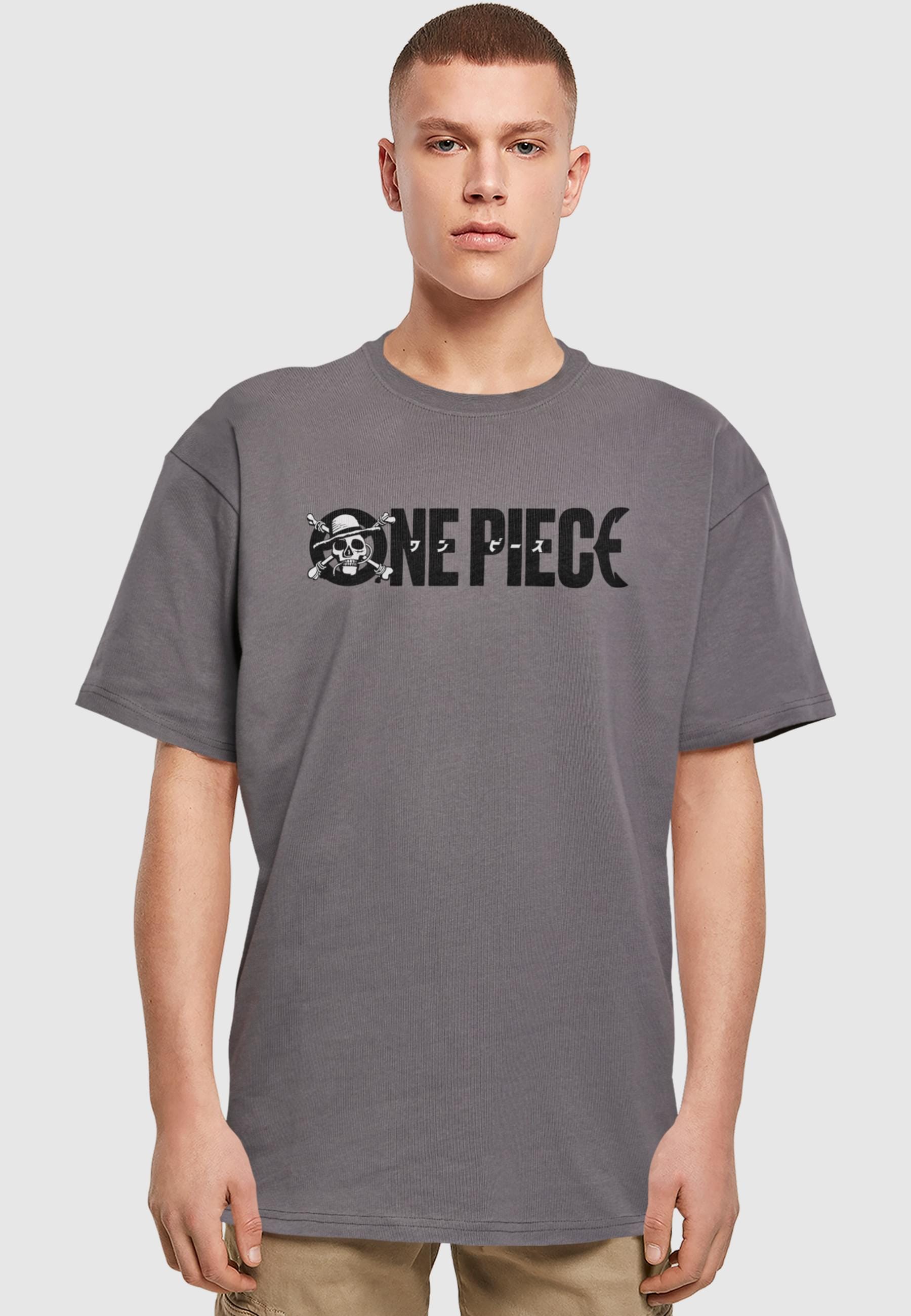 Merchcode T-Shirt »Merchcode One Piece Jolly Roger Logo Oversize Tee«, (1 tlg.)