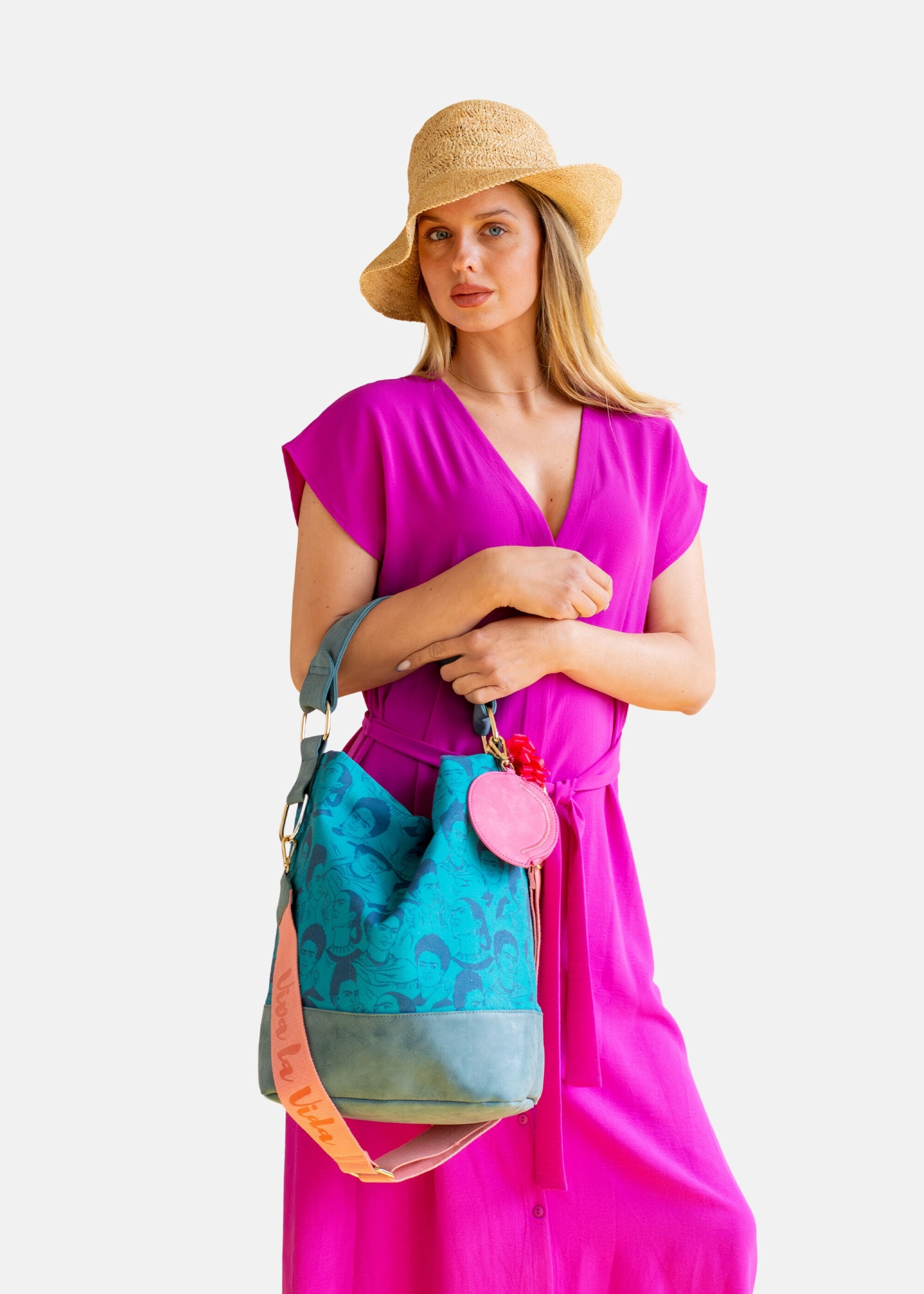 Fritzi aus Preußen Umhängetasche »Fritzi x Frida Kahlo« mit All-Over-Print
