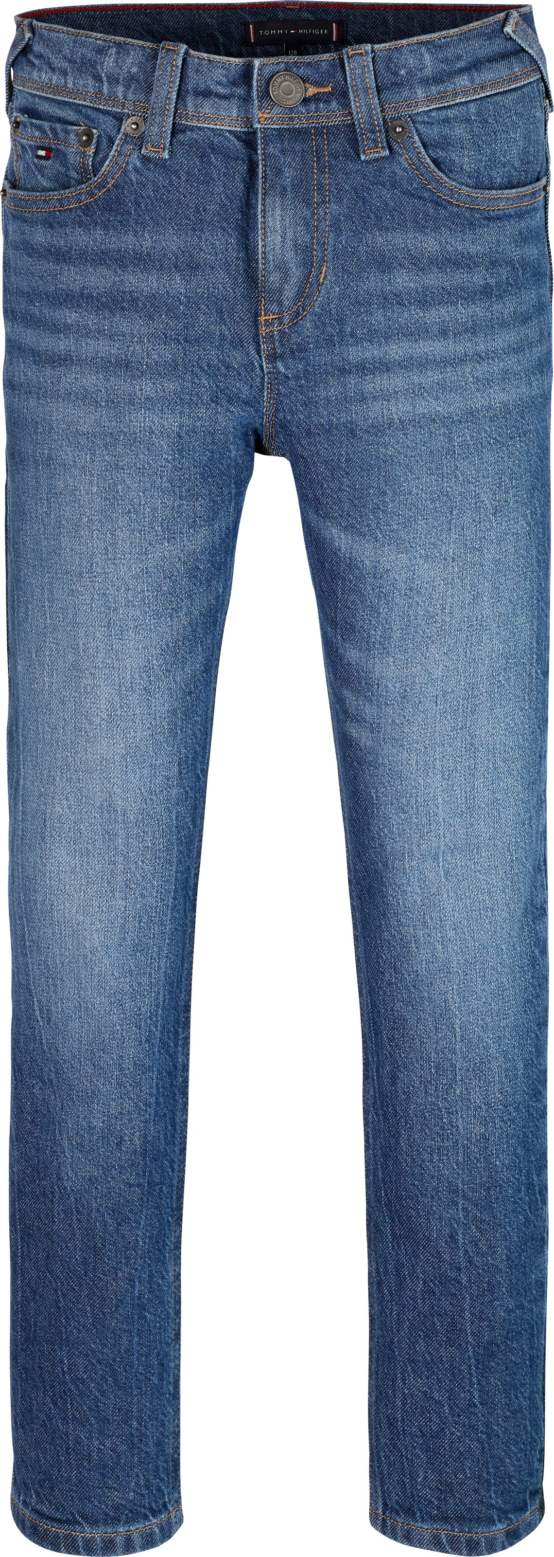 Tommy Hilfiger Straight-Jeans »SCANTON Y«, mit Logo-Stickereien, Badge