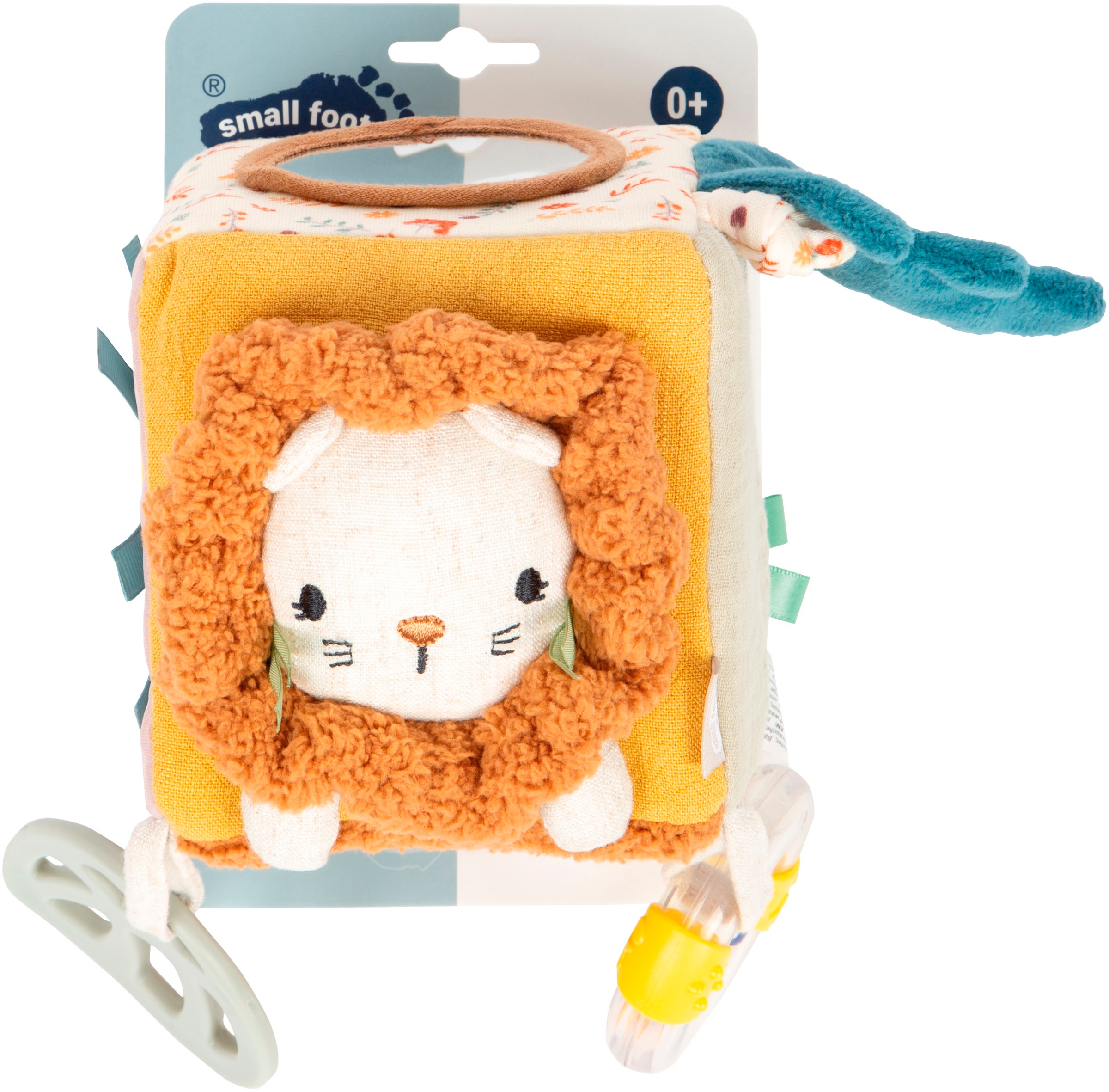 Small Foot Greifspielzeug »Little Lion Schnuffeltuch und Spielwürfel«