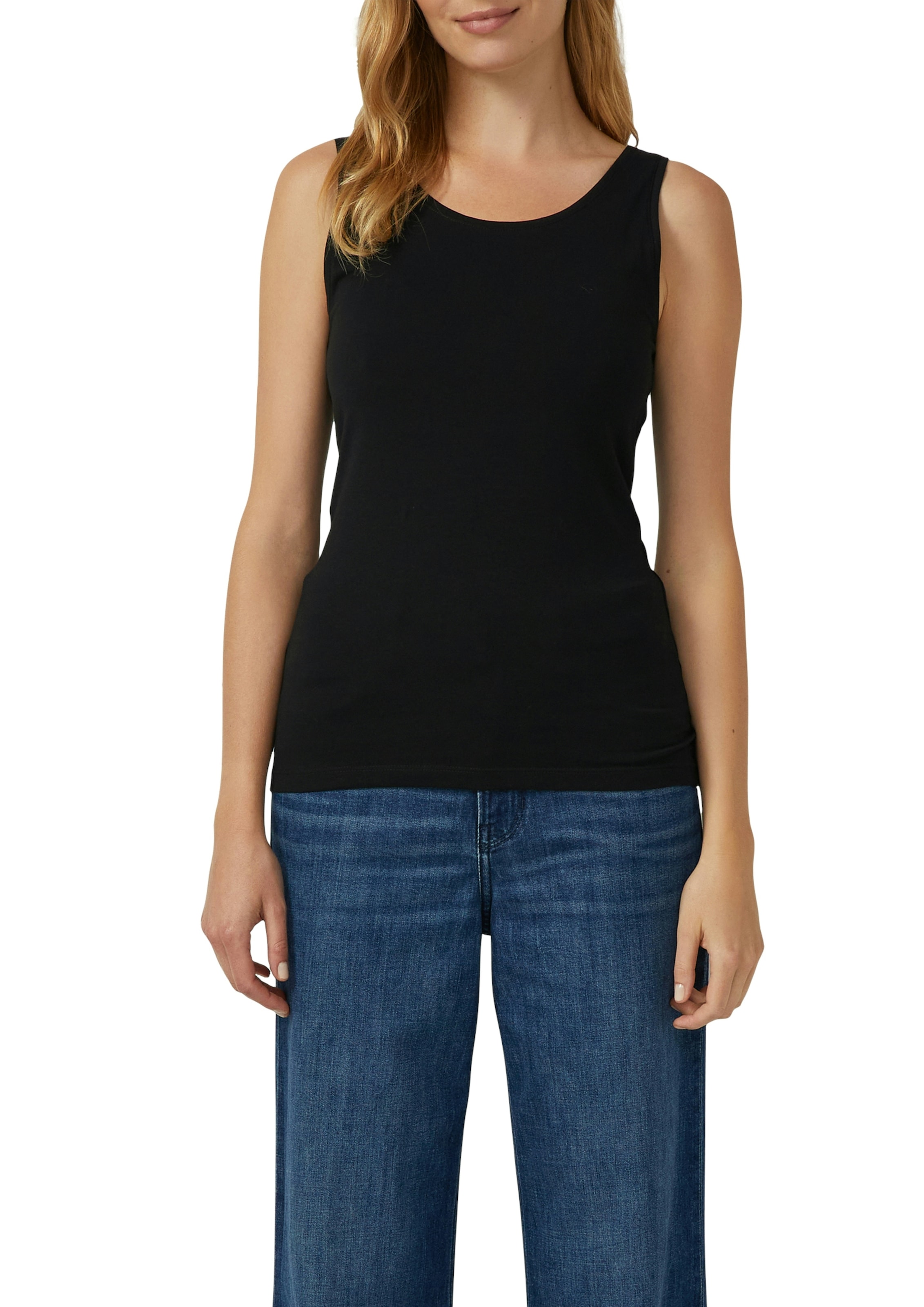 s.Oliver Tanktop 2 Stk. 2-er Pack, Sommertop, mit Stretch