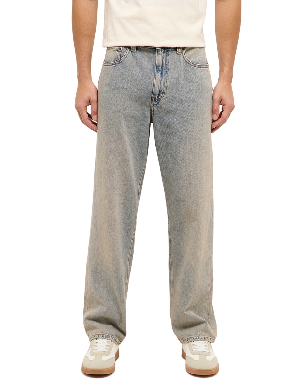 MUSTANG Straight-Jeans "Herren Style Jeff Relaxed Straight" günstig online kaufen