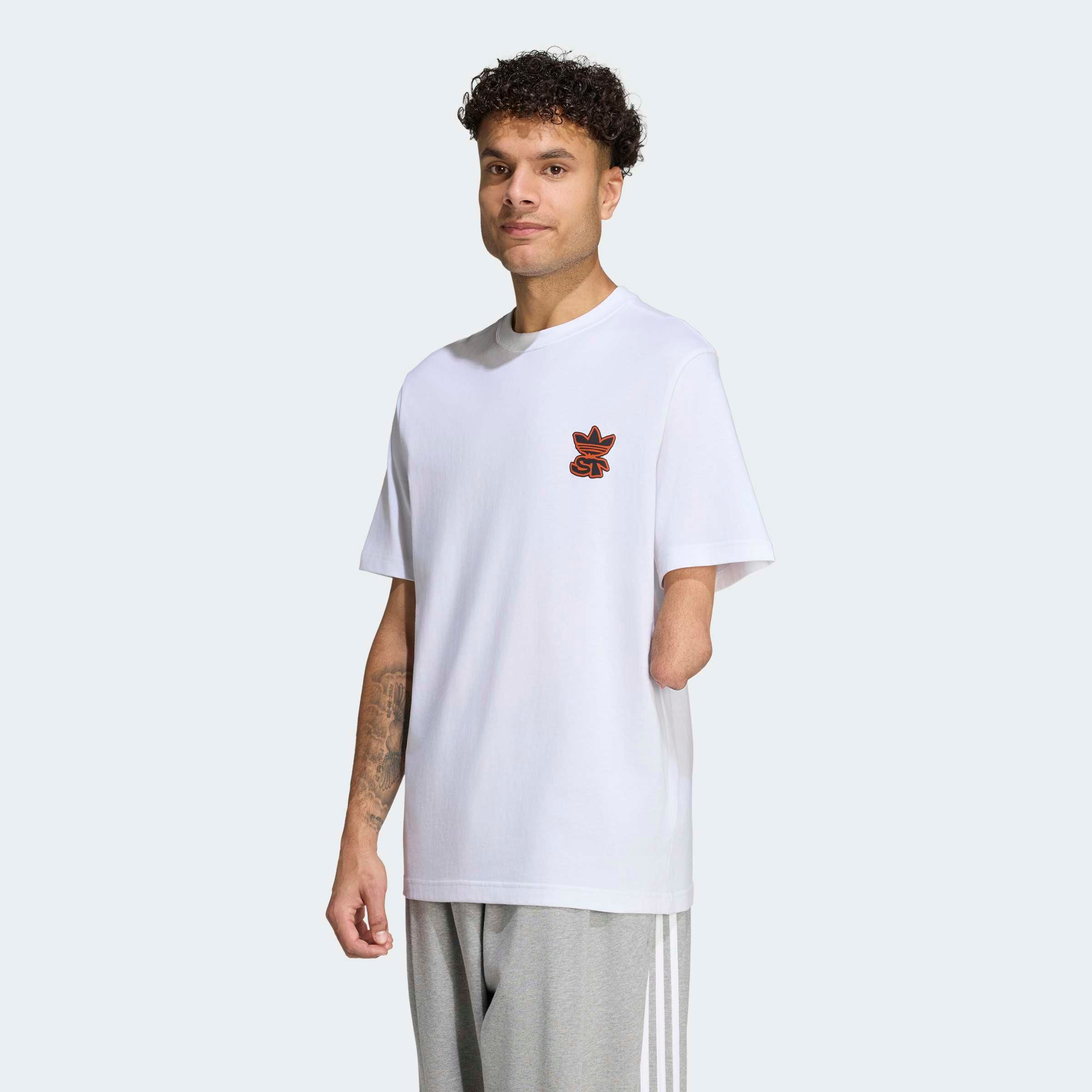 adidas Originals T-Shirt "ST GFX" regulärer Schnitt, sportlich, mit Skate-Ästhetik, ohne Verschluss
