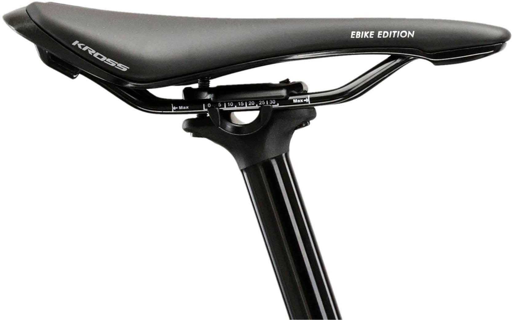 Kross E-Bike »KROSS E-MTB Grist Boost 1.0 29" blau«, 10 Gang, Shimano, CUES U6000, Mittelmotor 250 W