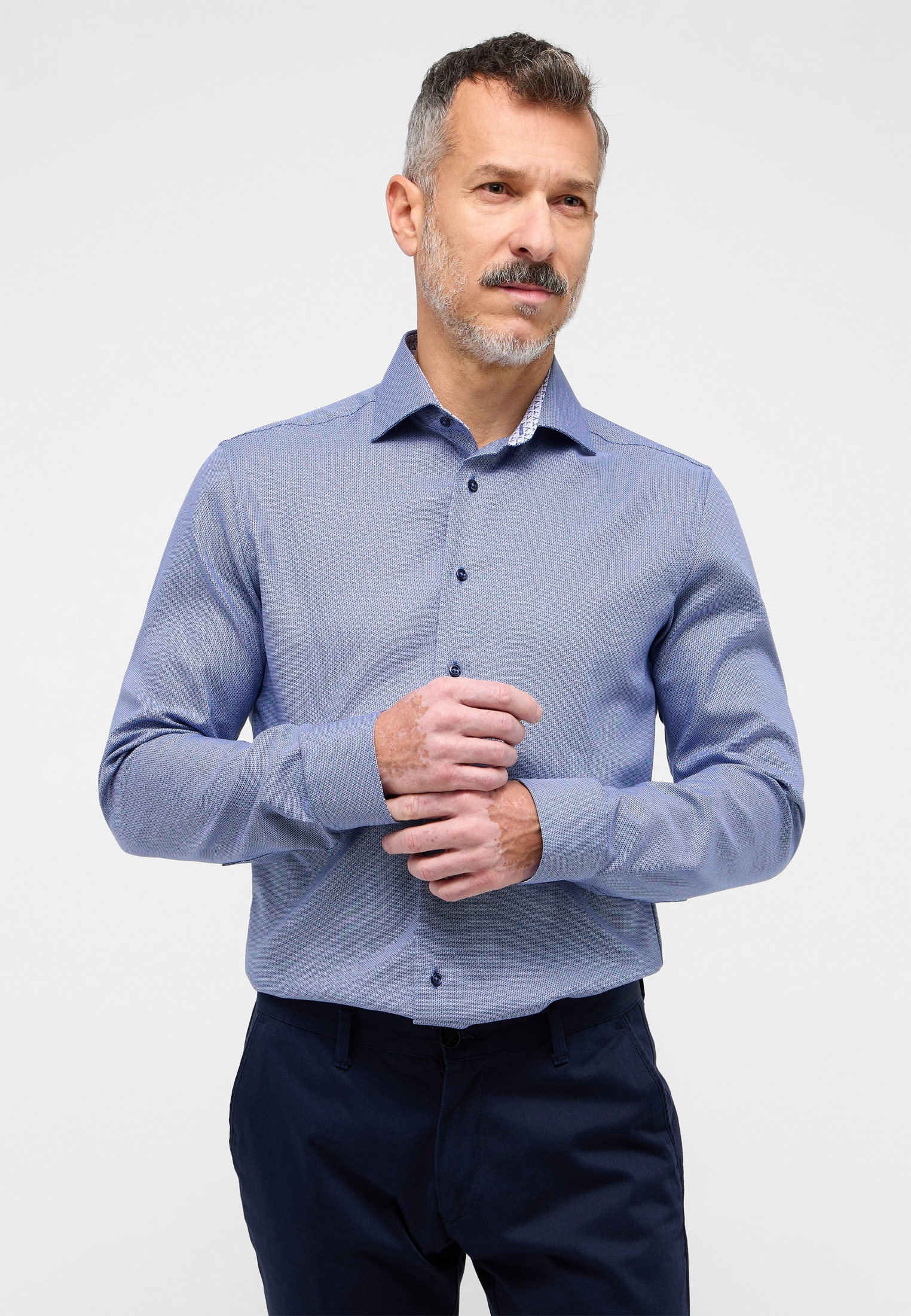 Eterna Langarmhemd "SLIM FIT" günstig online kaufen
