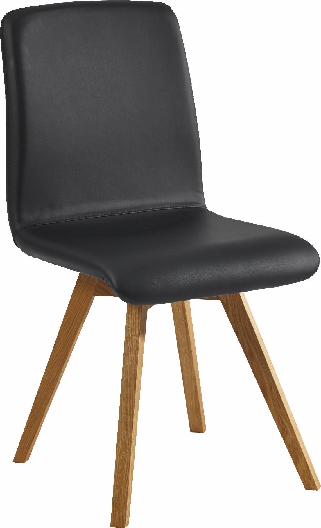 massivline&more 4-Fußstuhl "Karla" (Set) 2 Stk.Gestell aus Massivholz günstig online kaufen