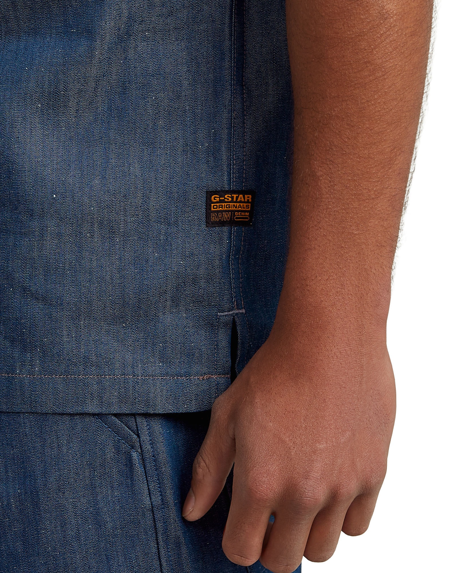 G-STAR Langarmshirt »Workwear Resort Regular Shirt«